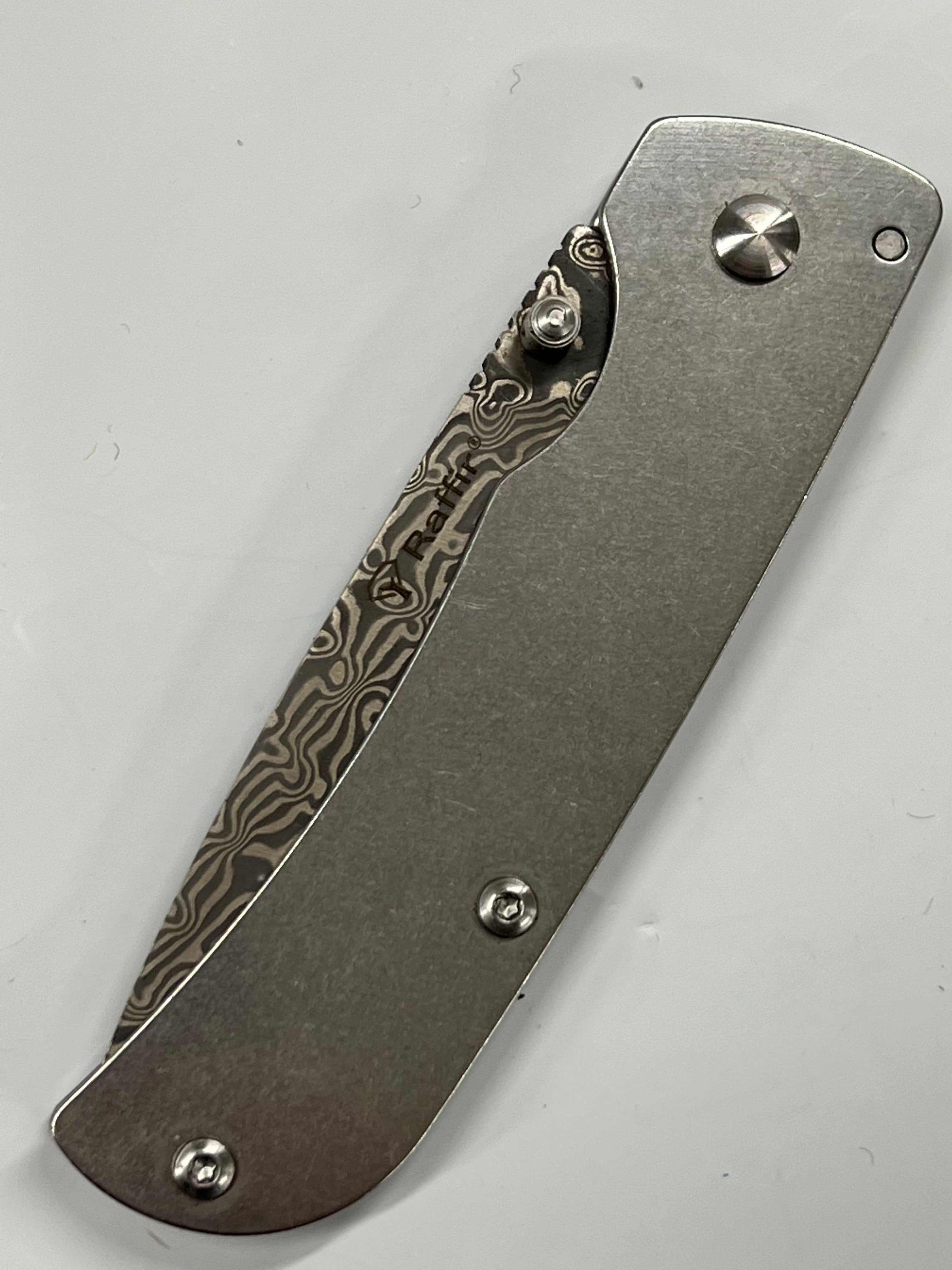 Gentleman Taschenmesser-Set Cloud Damast