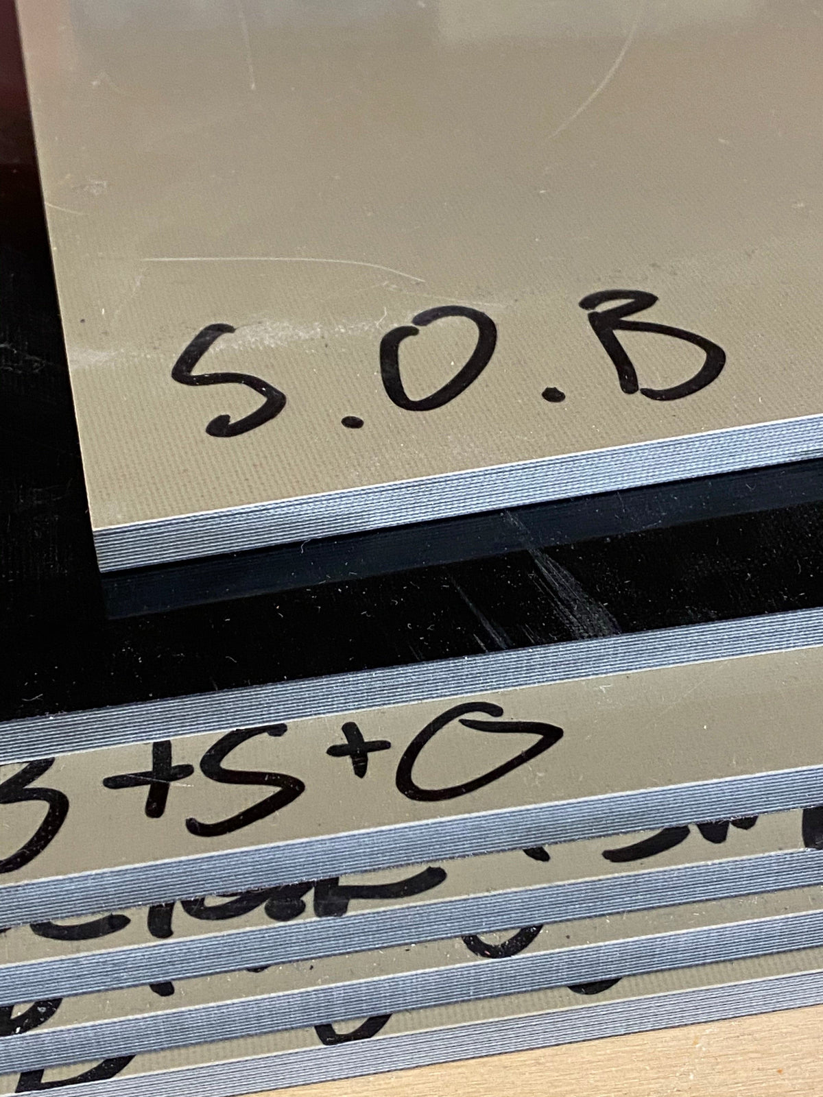 G10-Platte 140x400 - Farbe/Stil wählen