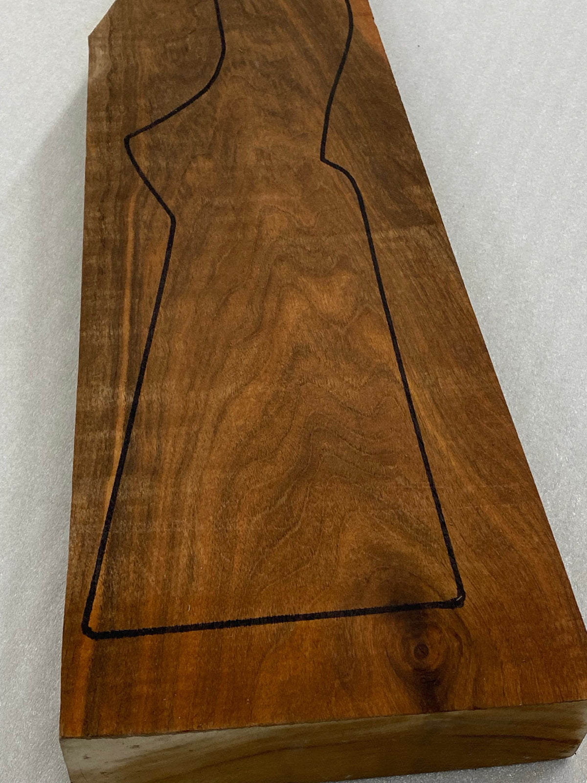 Gewehrschaftrohling Türkischer Nussbaum Grad 3 P-56
