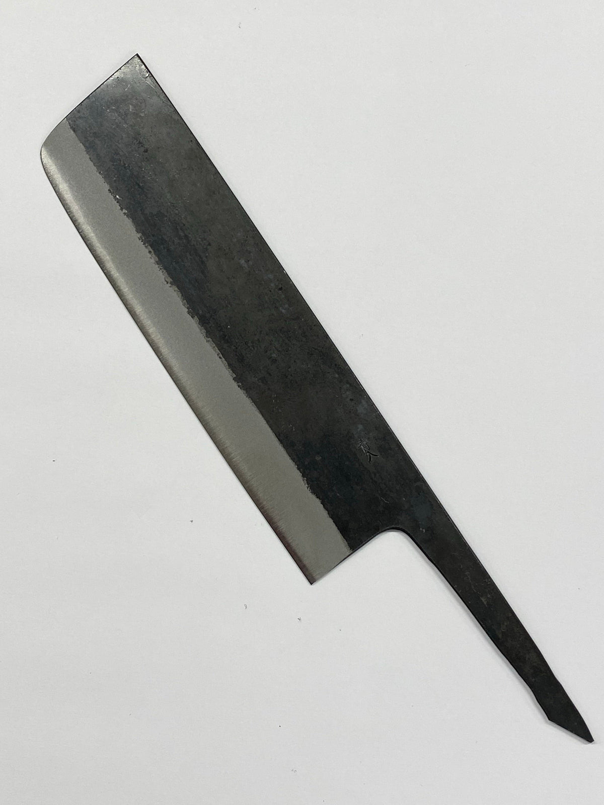 Nakiri 180 Blau 2 Japanische handgeschmiedete Messerklinge