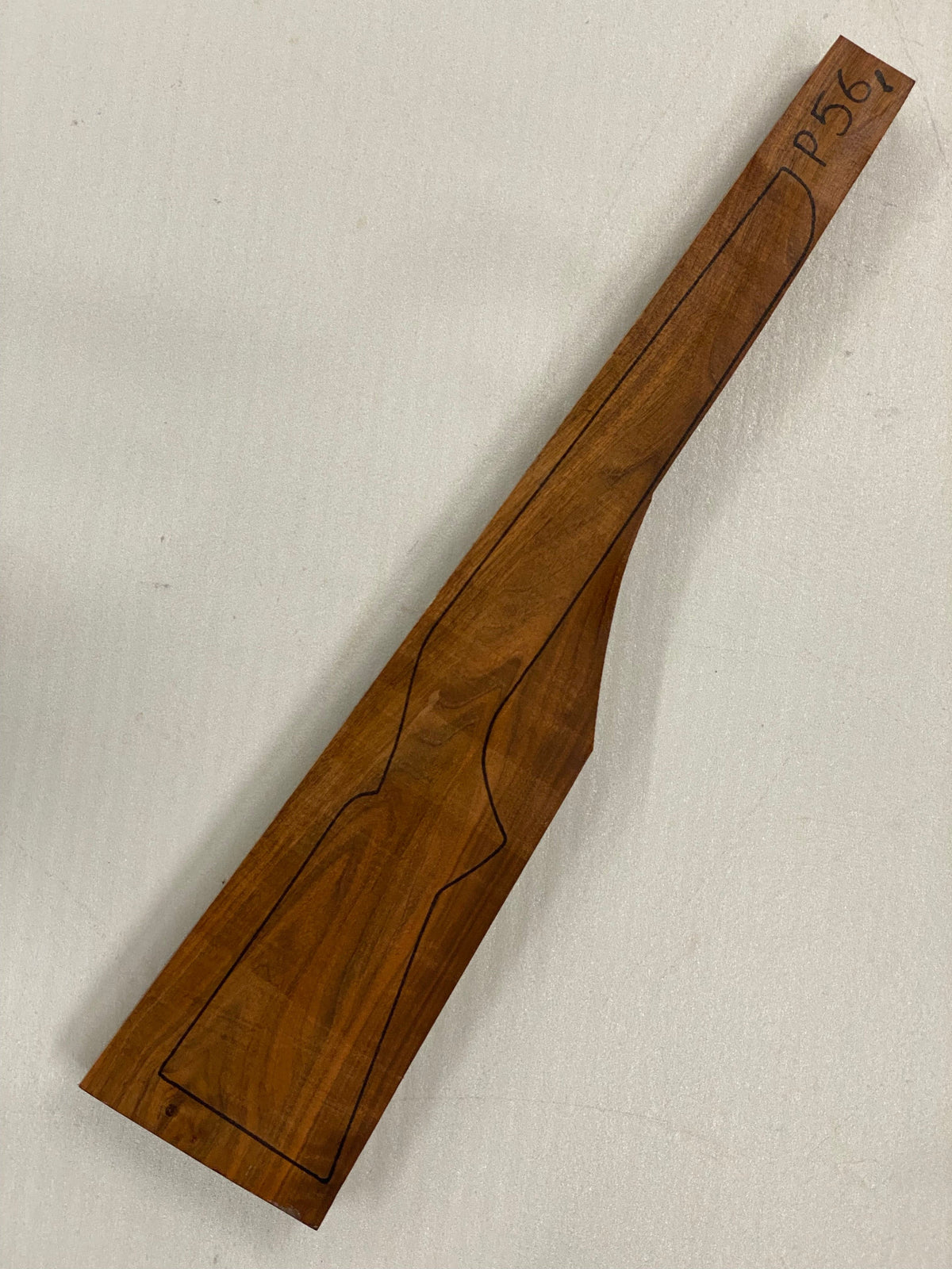 Gewehrschaftrohling Türkischer Nussbaum Grad 3 P-56