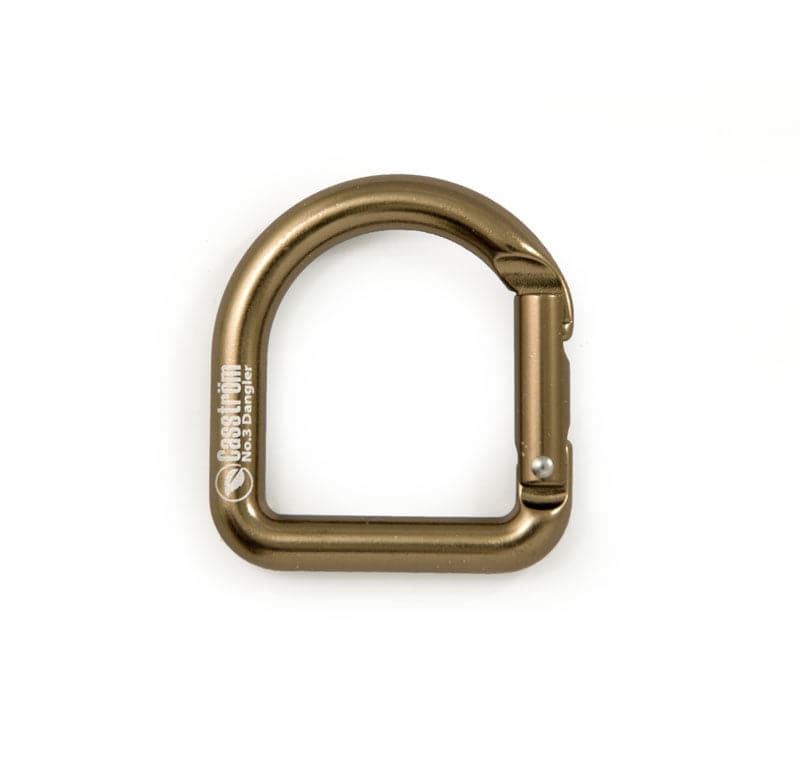 Casström No. 3 Karabiner-D-Ring (ohne Schlaufe)