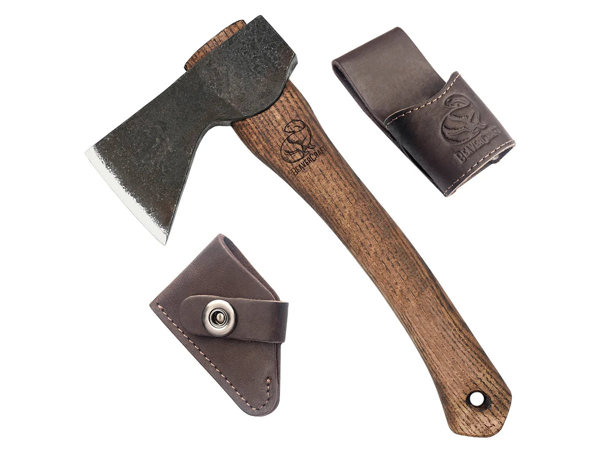Axt mit Schneidenschutz AX1 Bushcraft Hatchet