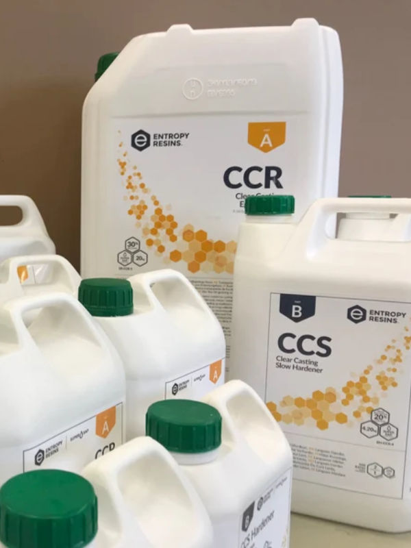 Glasklares Gießharz – CCR Epoxy Entropy SuperSap