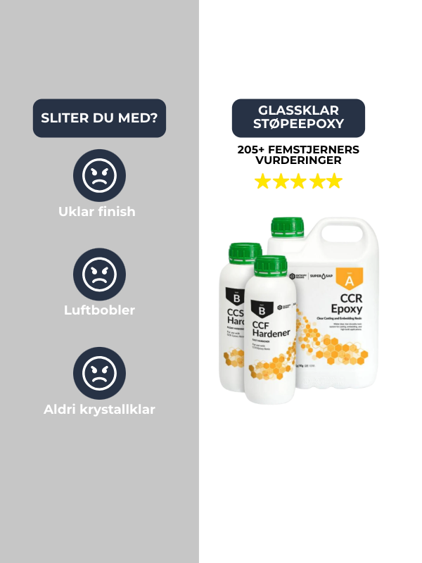 Glasklares Gießharz – CCR Epoxy Entropy SuperSap