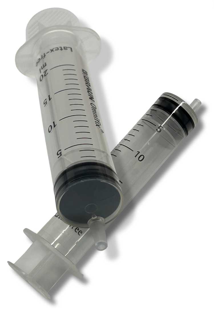 Spritze für Epoxid/Silikon