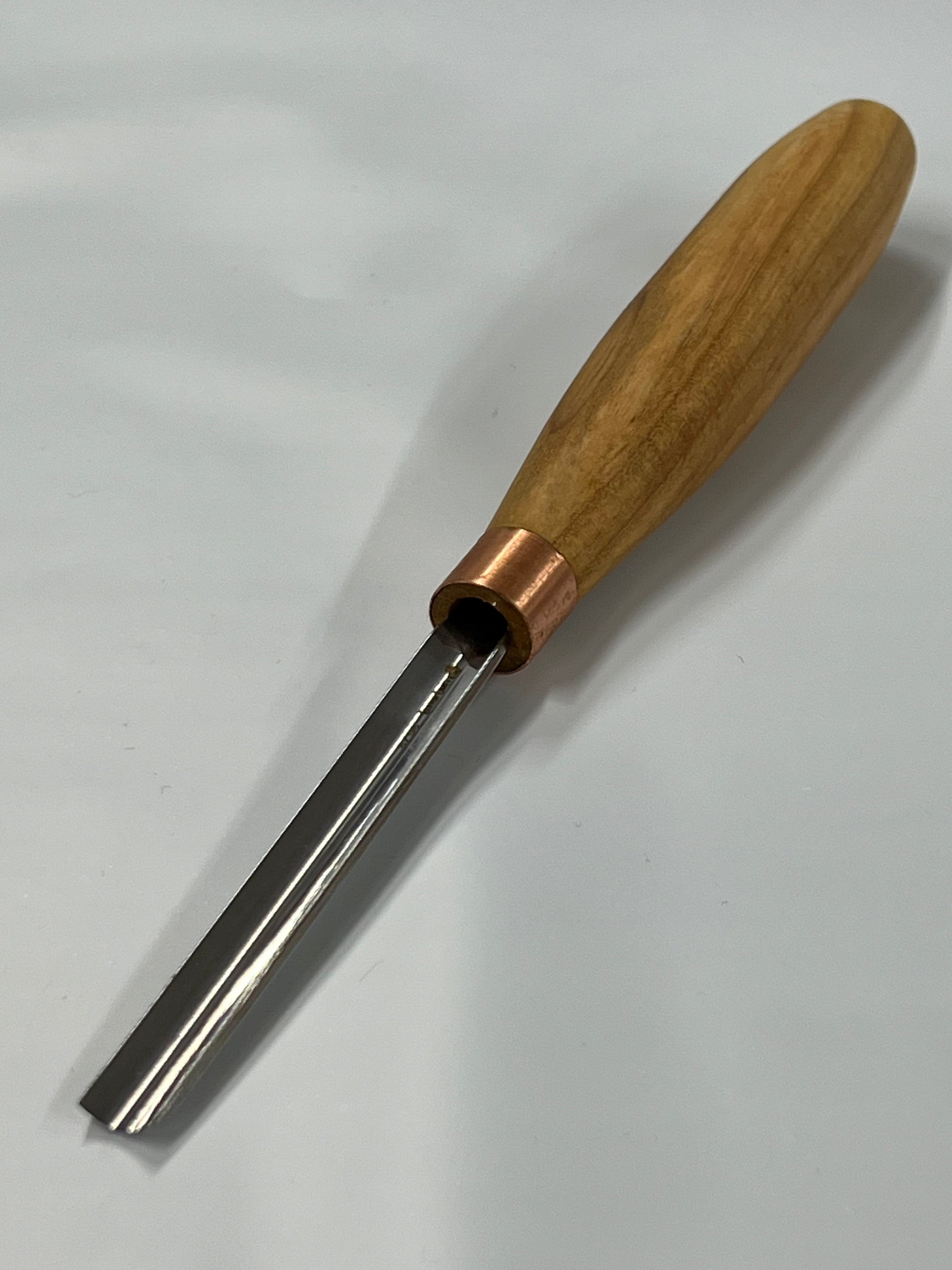 Holzeisen 80x8mm gerade, abgerundet K8/08