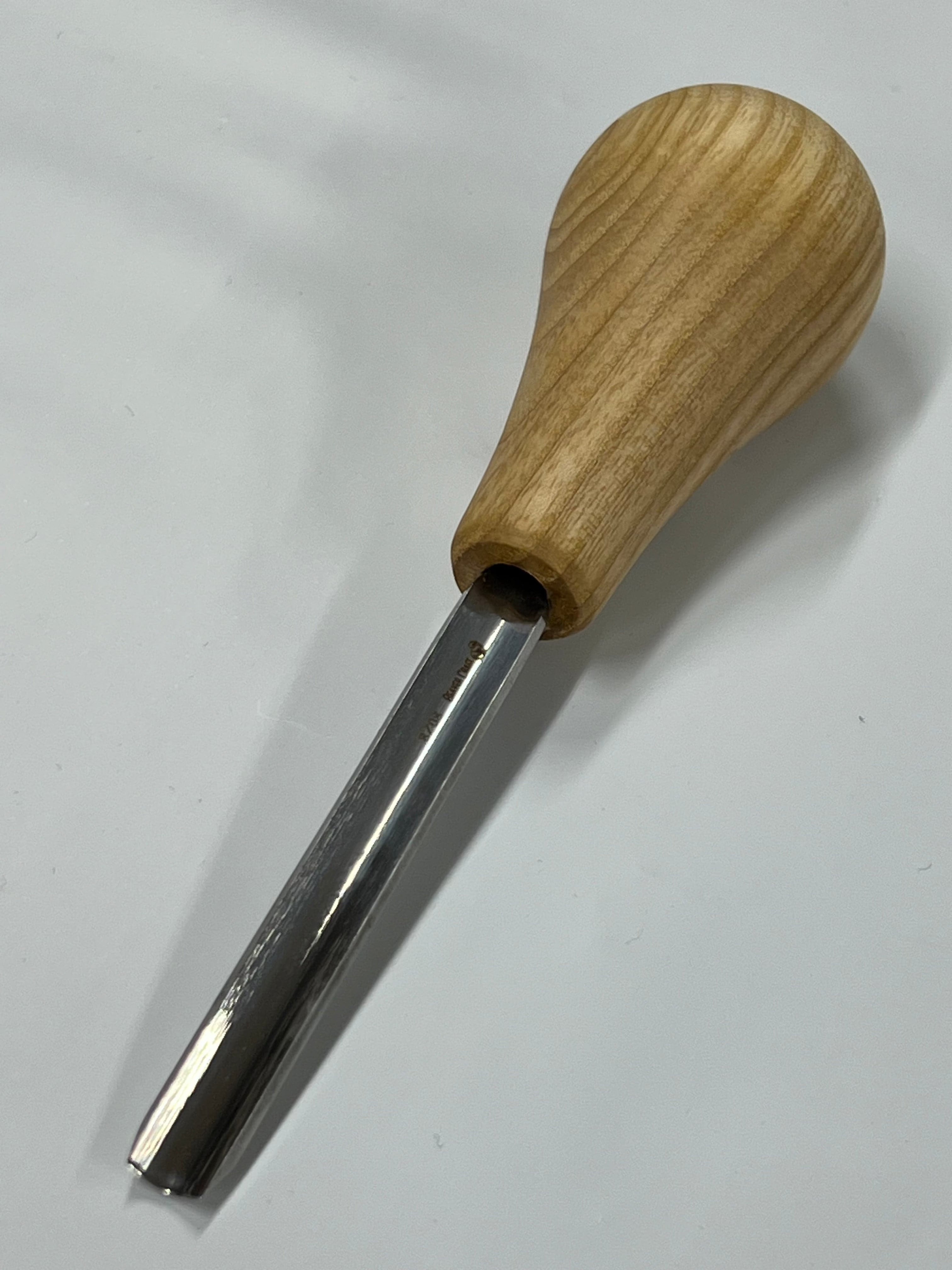 Holzeisen 75x14mm gerade rund, Meißel P8/08 mit Kugelheft