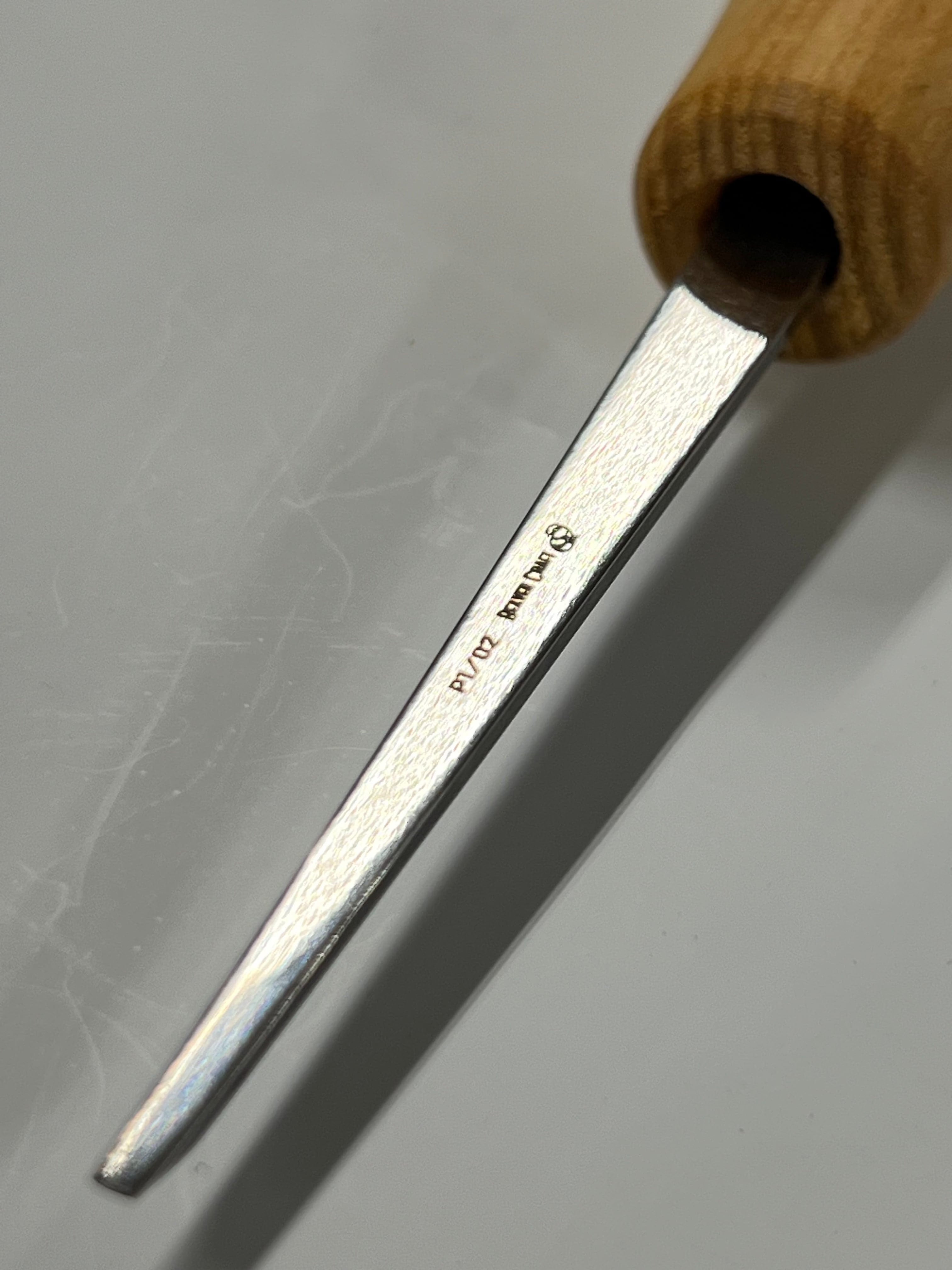 Holzeisen 75x2mm gerader Flachmeißel P1/02 mit Kugelheft