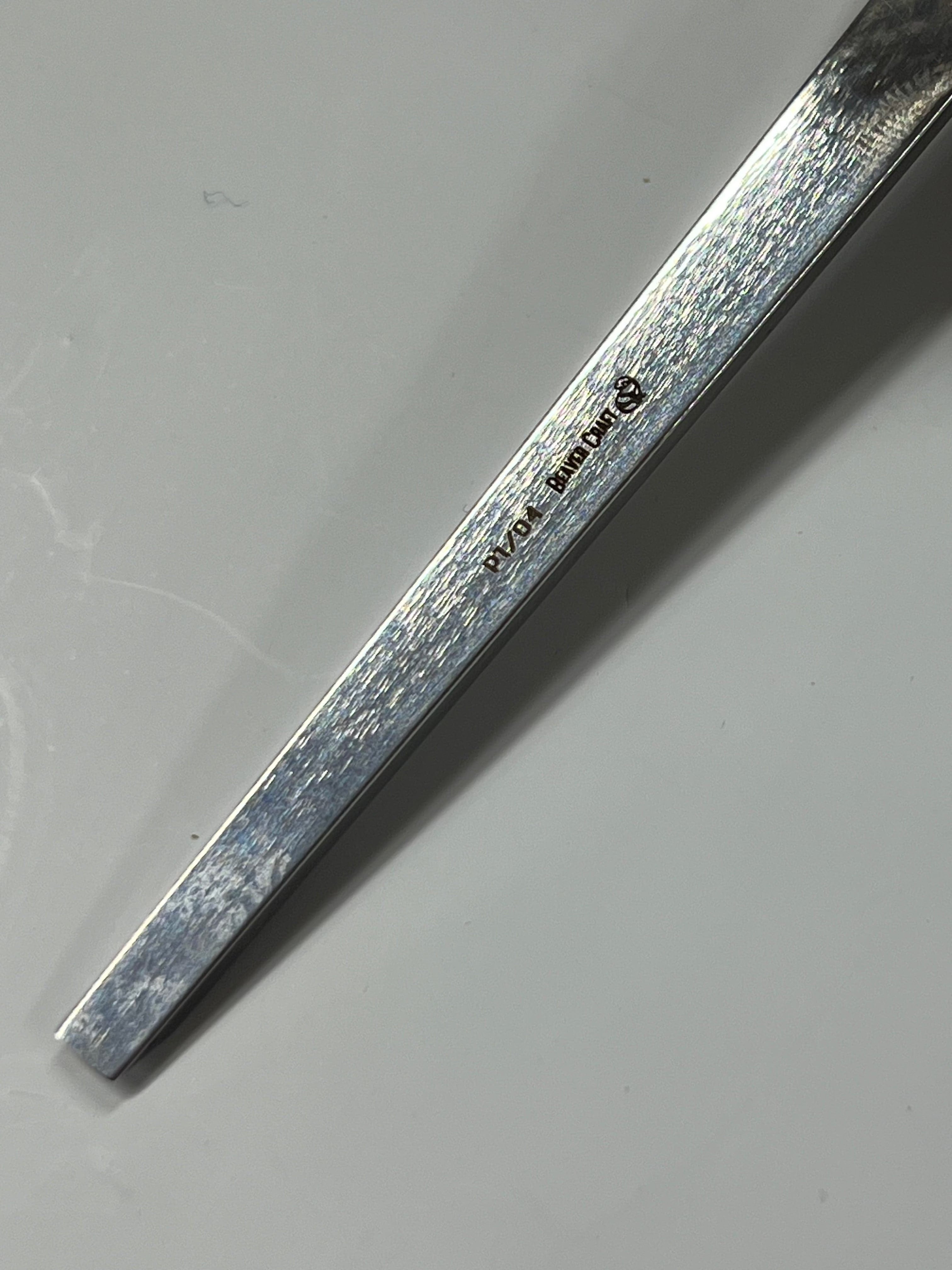 Holzeisen 75x4mm gerade flach P1/04 mit Kugelheft