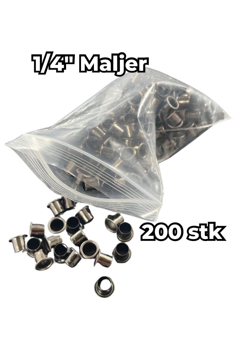 1/4”-Ösen für KYDEX (200 Stk.)
