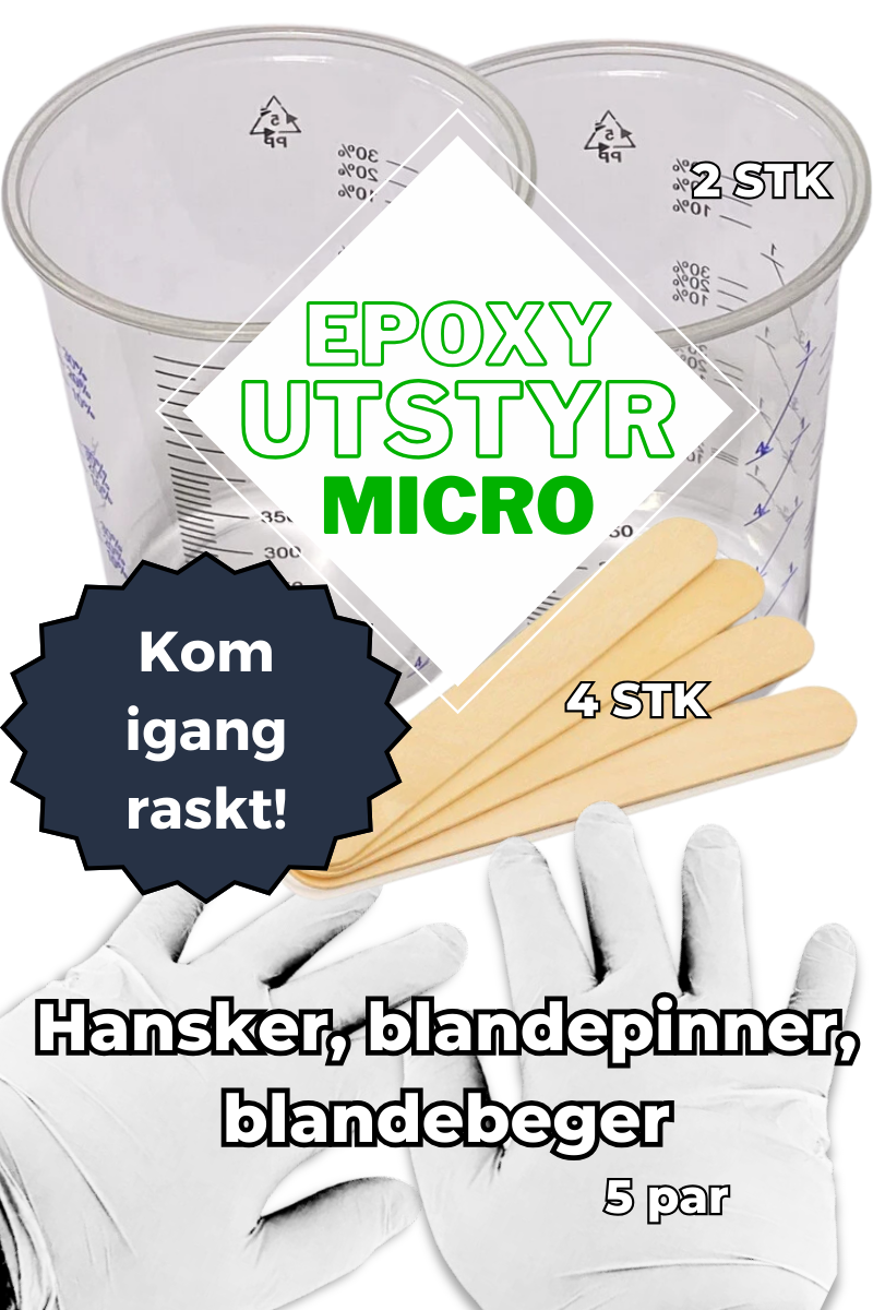 Ausrüstungspaket für Epoxid – Schnell starten – Paket: „Epoxy-Ausrüstung Micro“