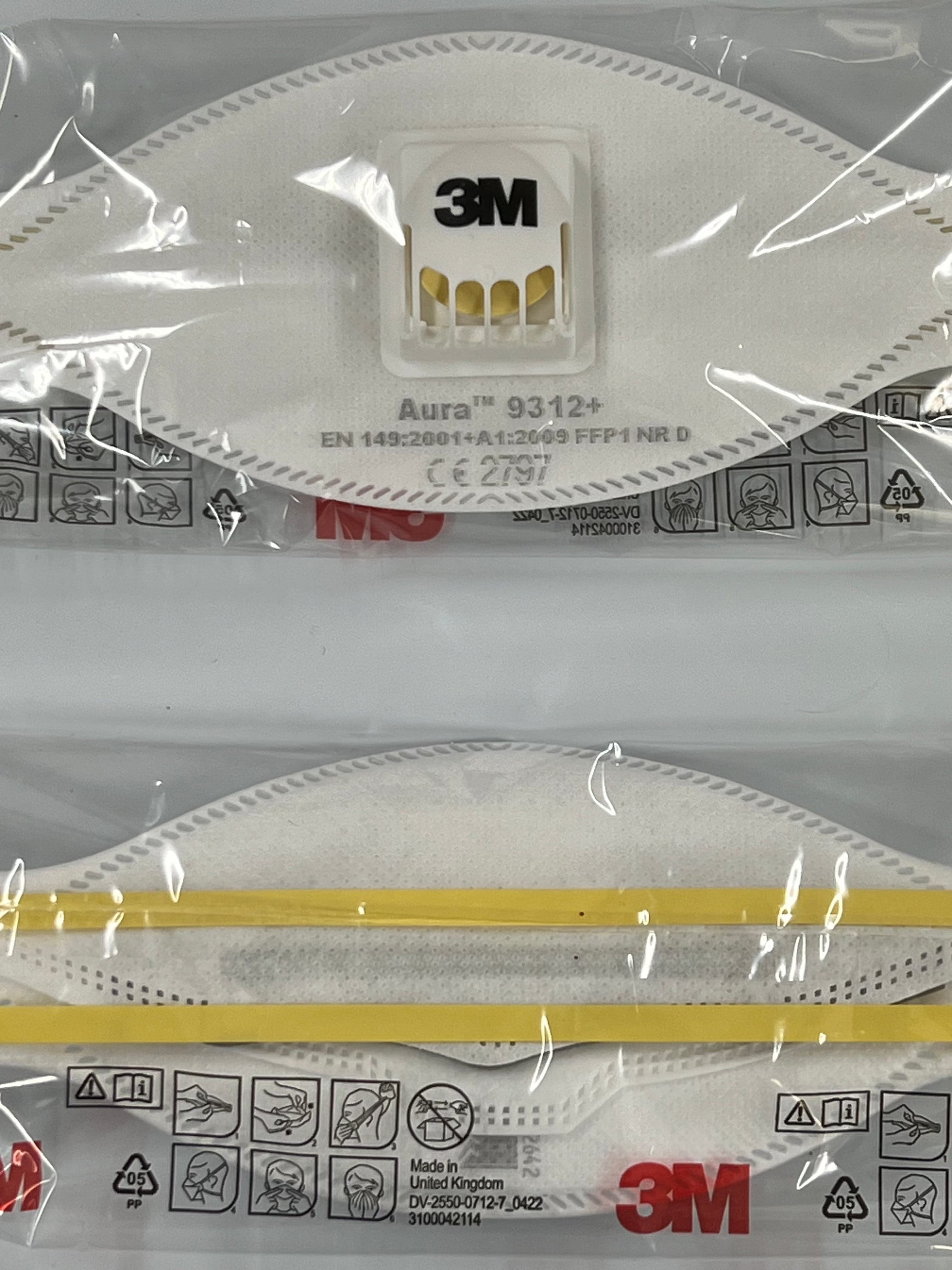 3M Aura Partikelmasken mit Ventil