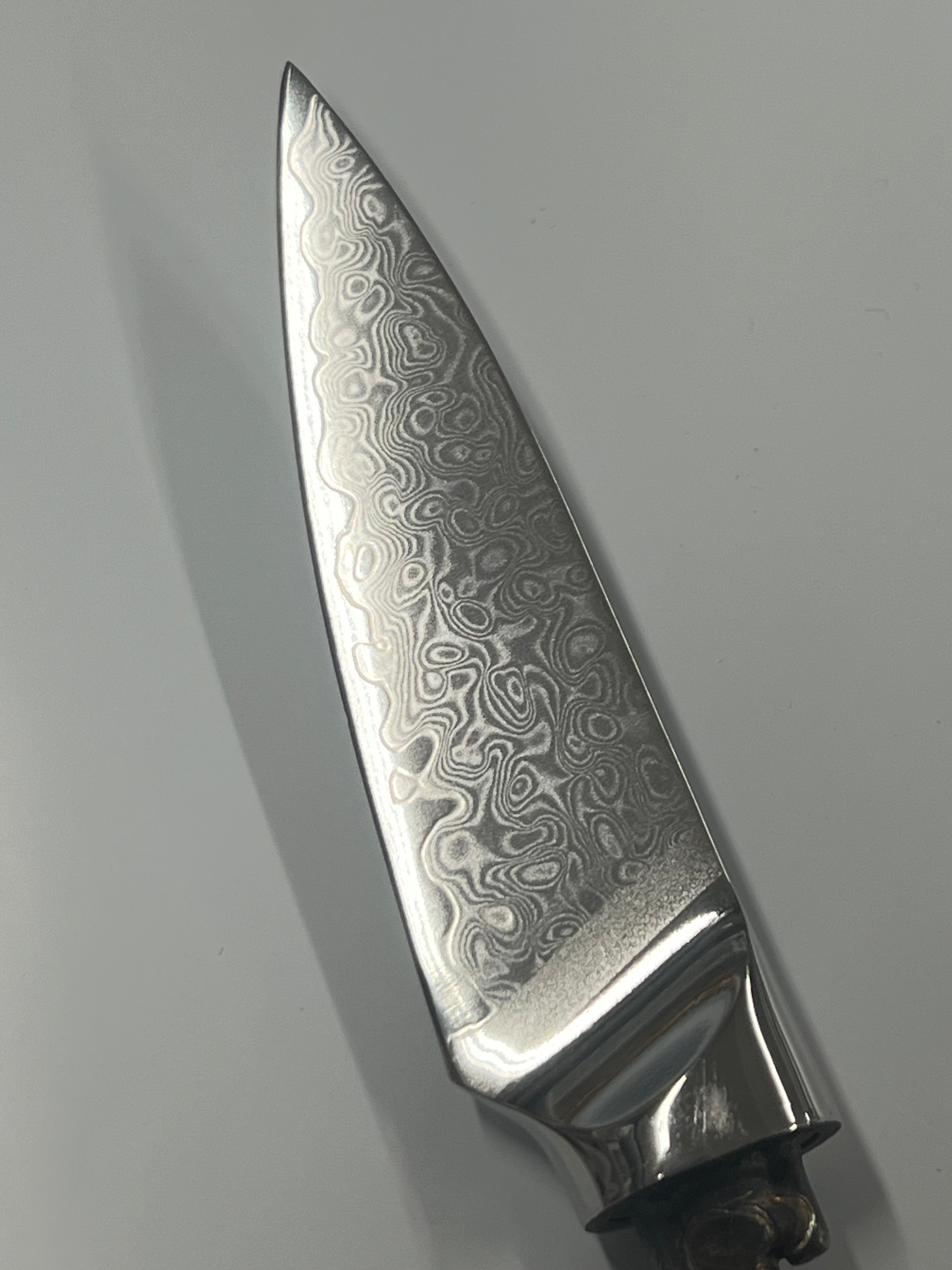 Obst-/Küchenmesser-Klinge 3,5" (89 mm) - VG10 Damast-Küchenmesserklinge
