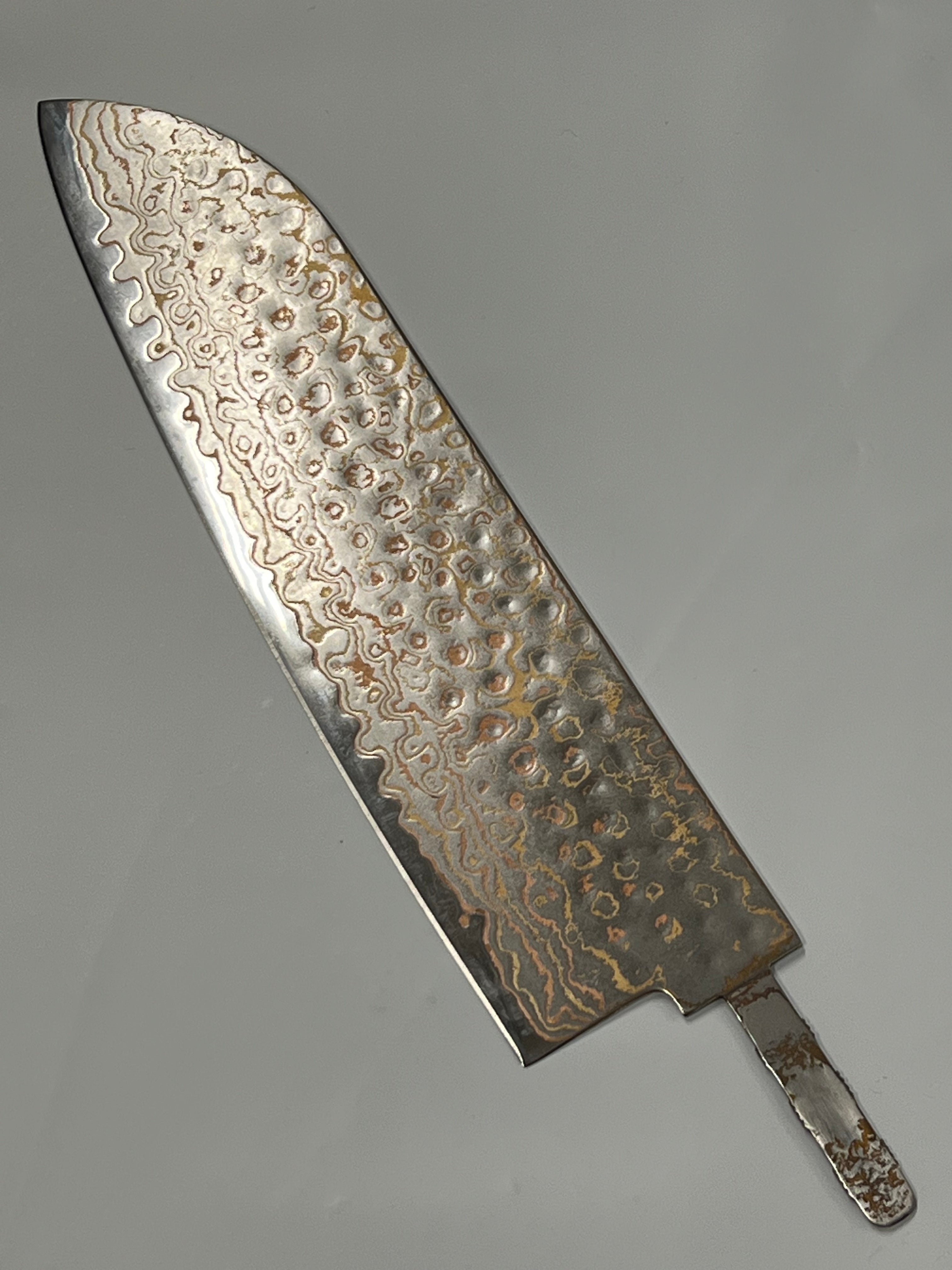 Santoku 200mm Rostfreier Kupfer-Damast