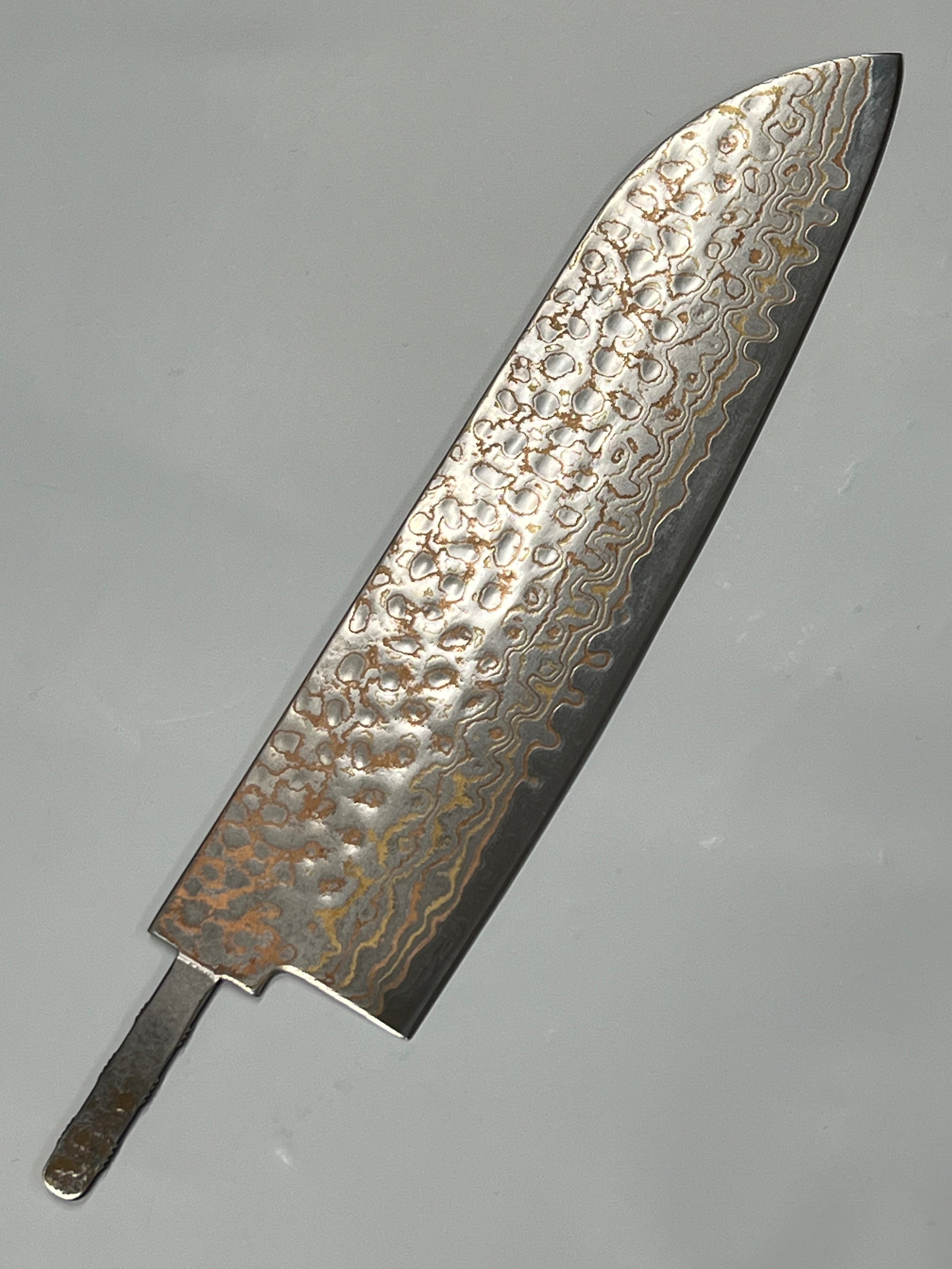 Santoku 200mm Rostfreier Kupfer-Damast