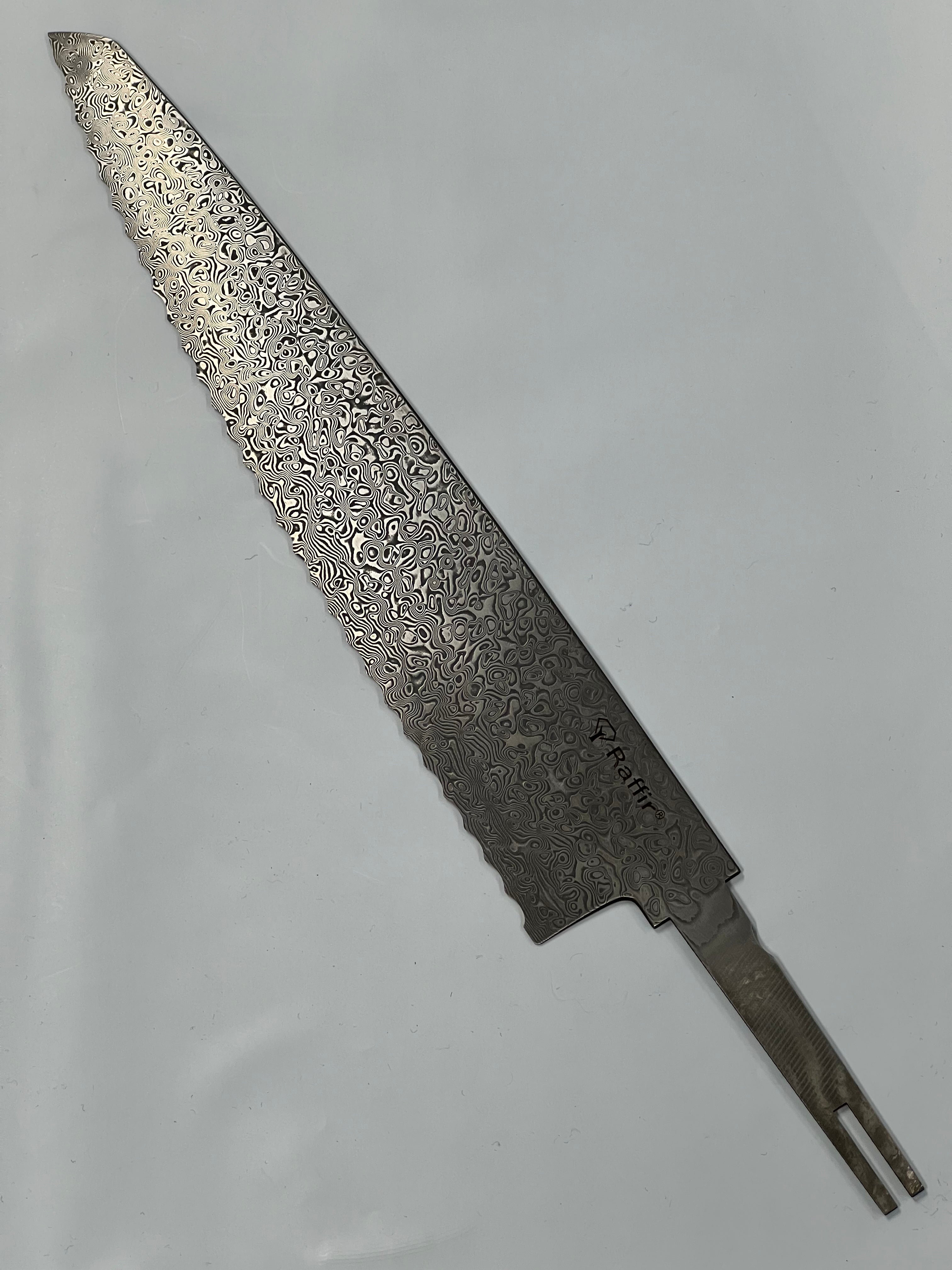 Damaszener Skandinavisches Küchenmesser