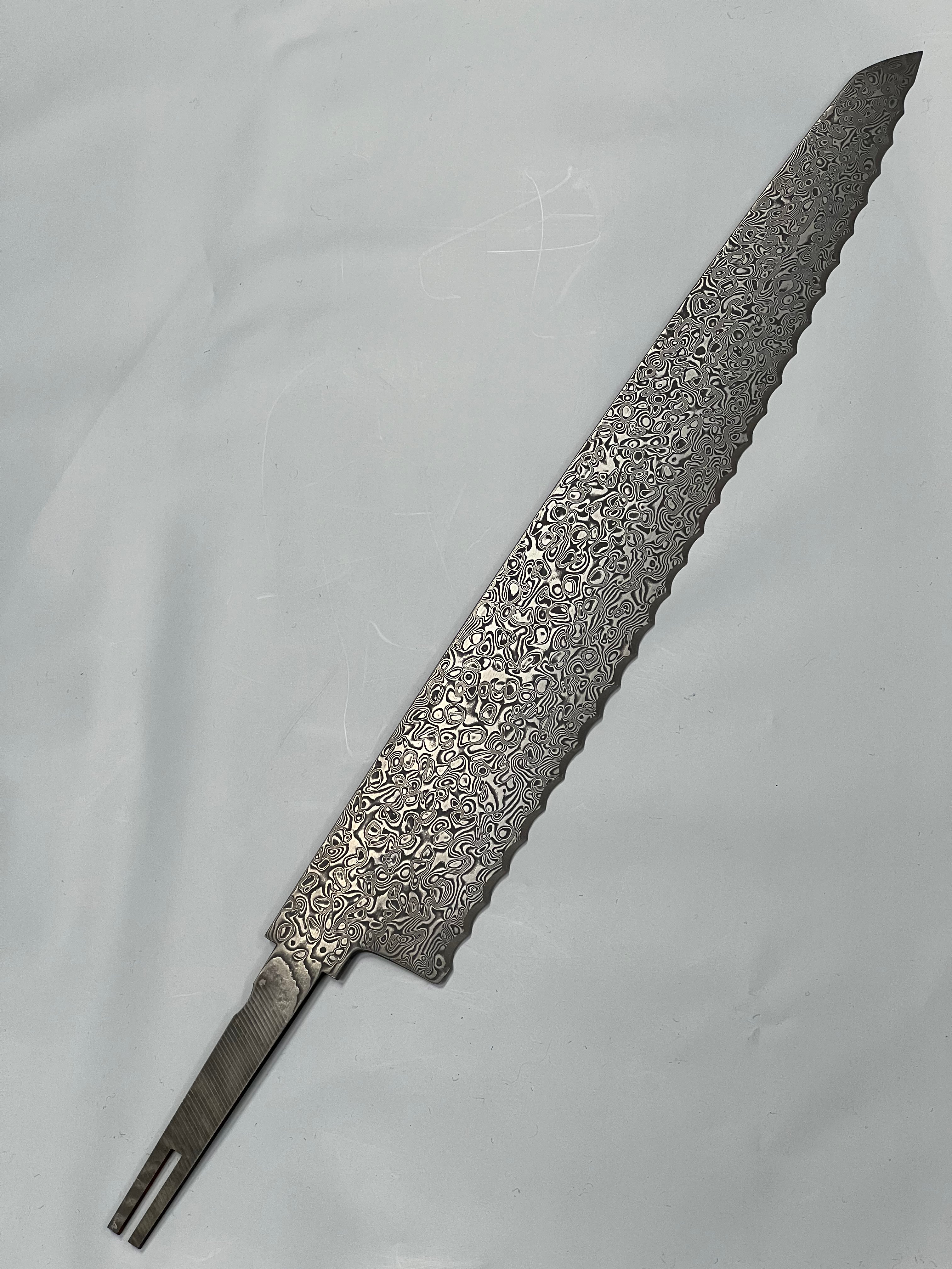 Damaszener Skandinavisches Küchenmesser