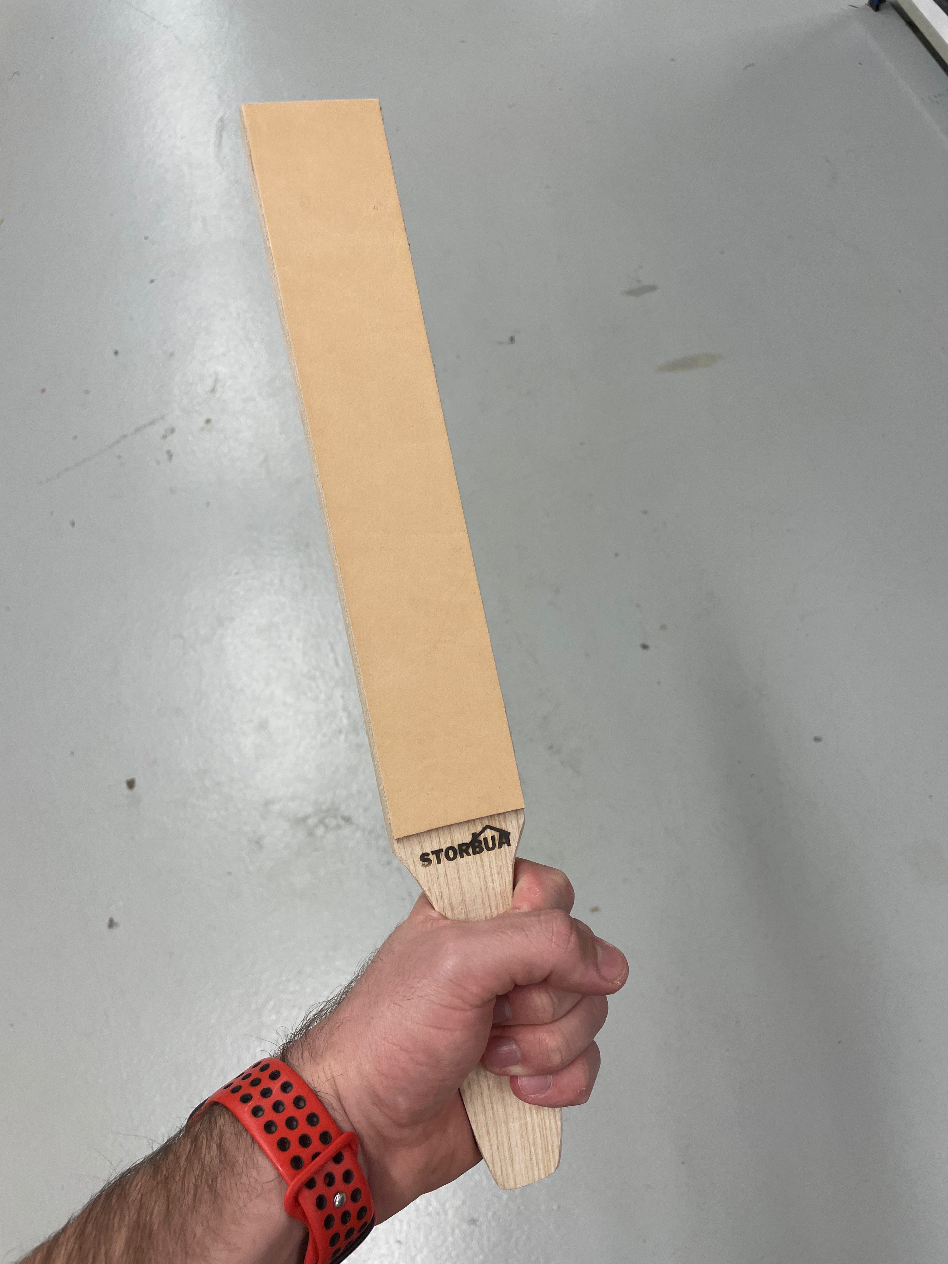 Lederriemen handgefertigt groß 390x50mm
