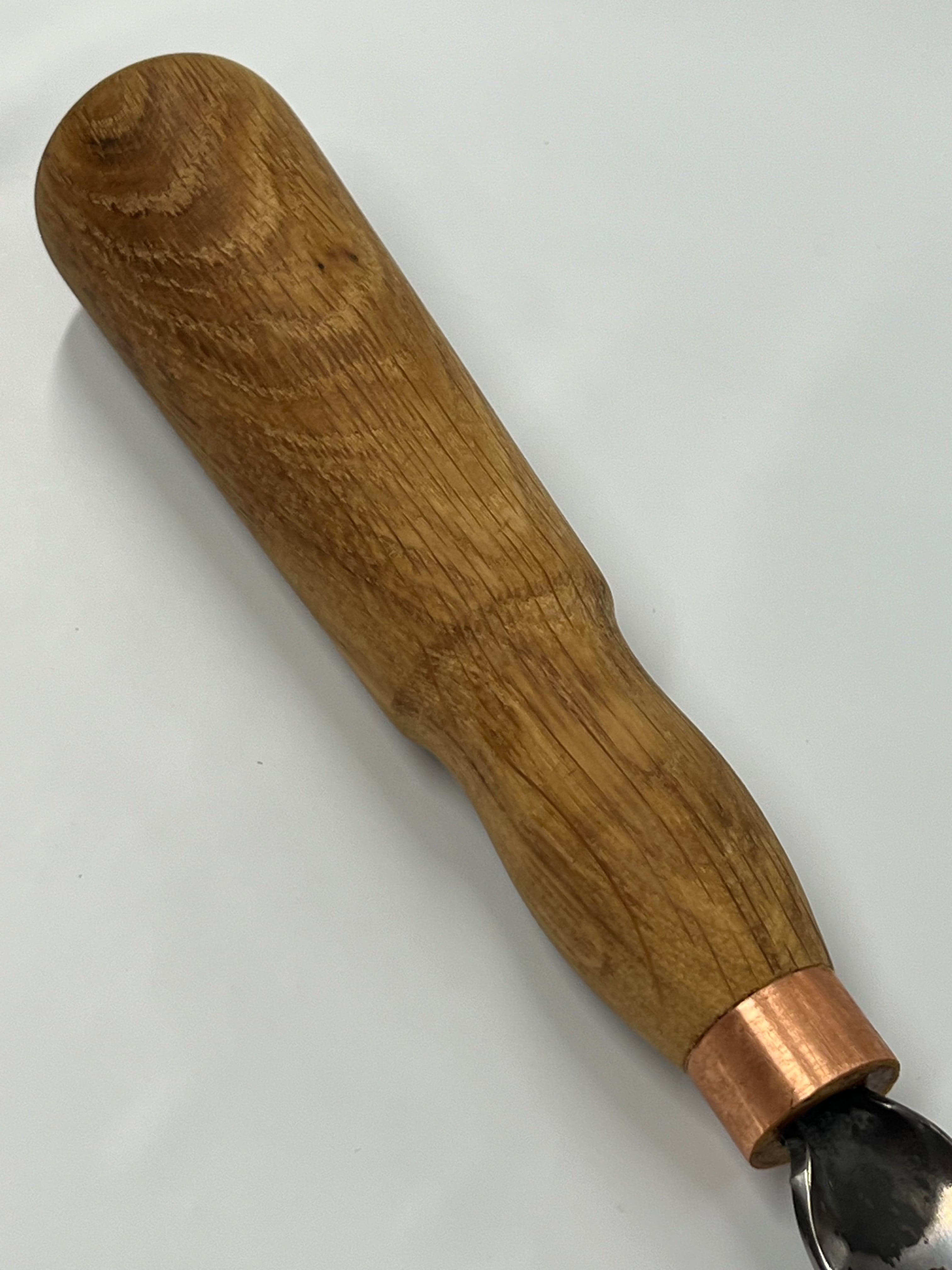 Holzeisen 130x22mm gebogener Hohlbeitel