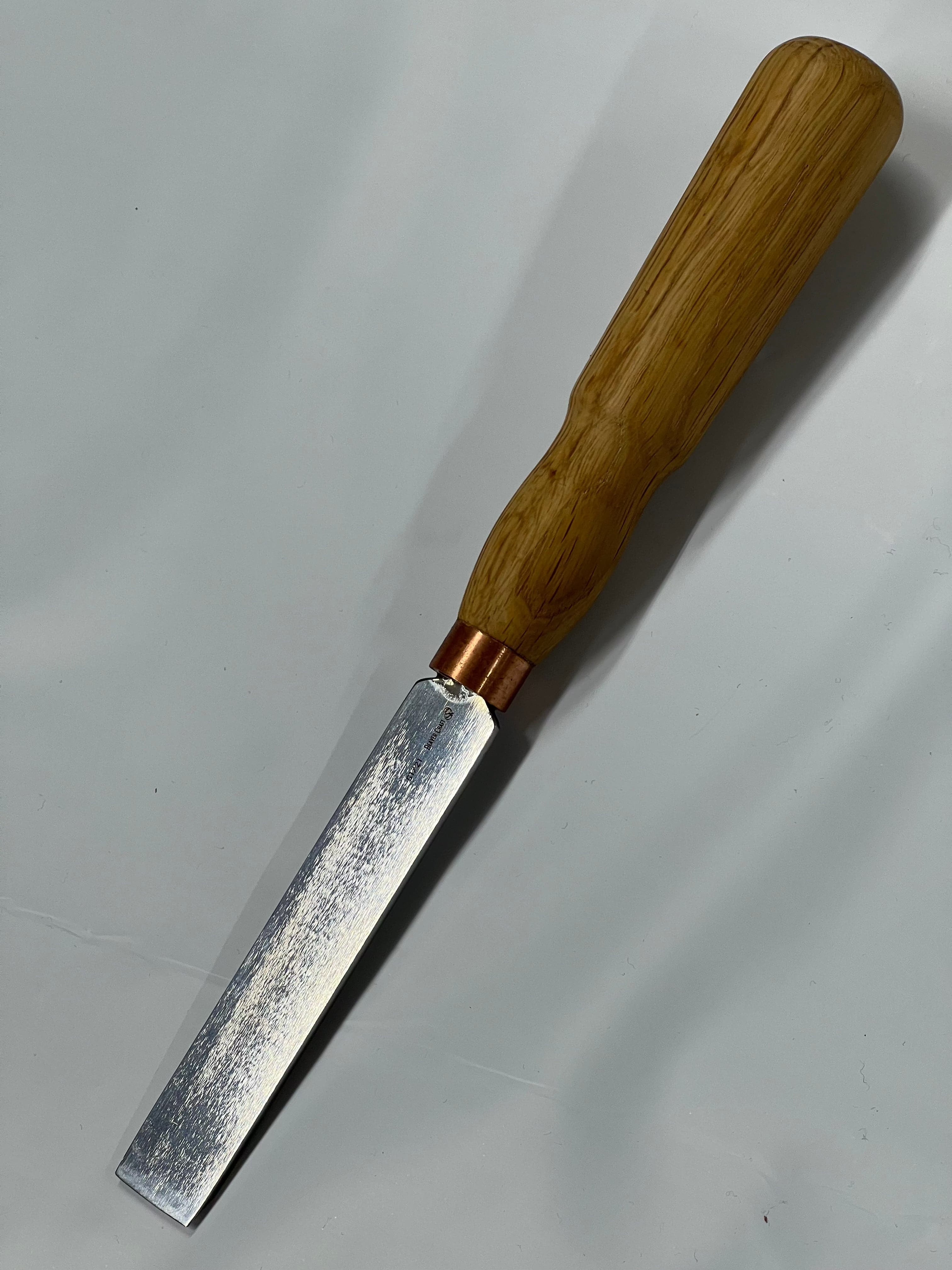 Holzbeitel 130x21mm gerader Flachmeißel