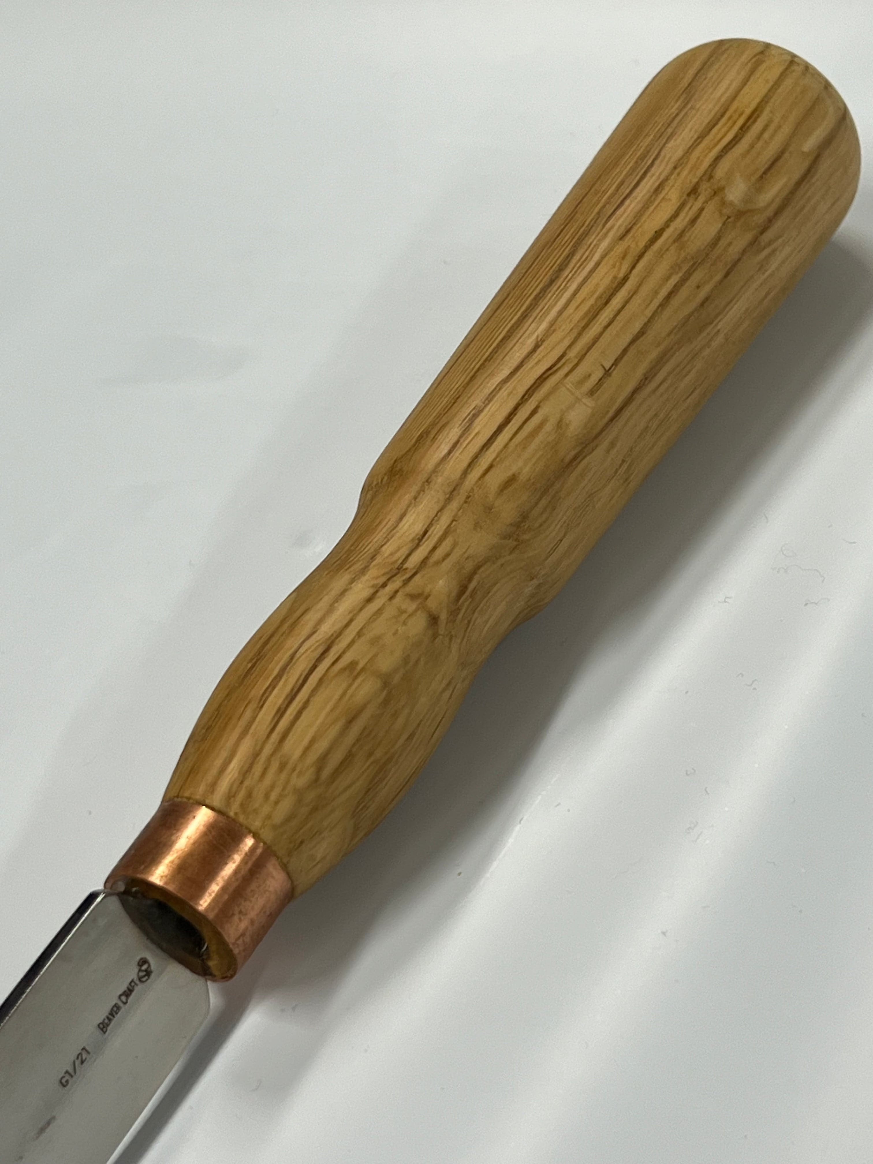 Holzbeitel 130x21mm gerader Flachmeißel