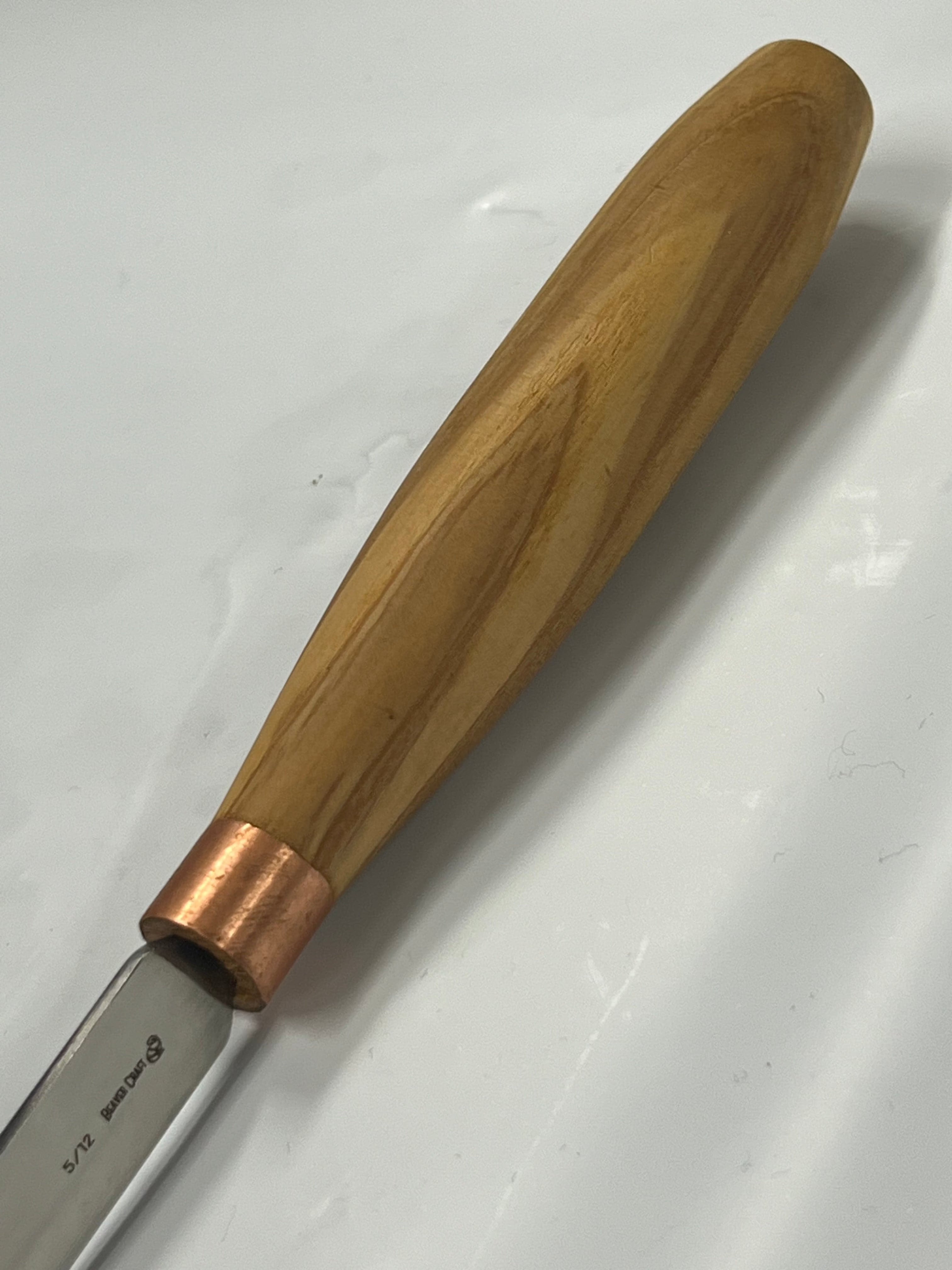 Holzeisen 80x12mm gerade, rund 5/12