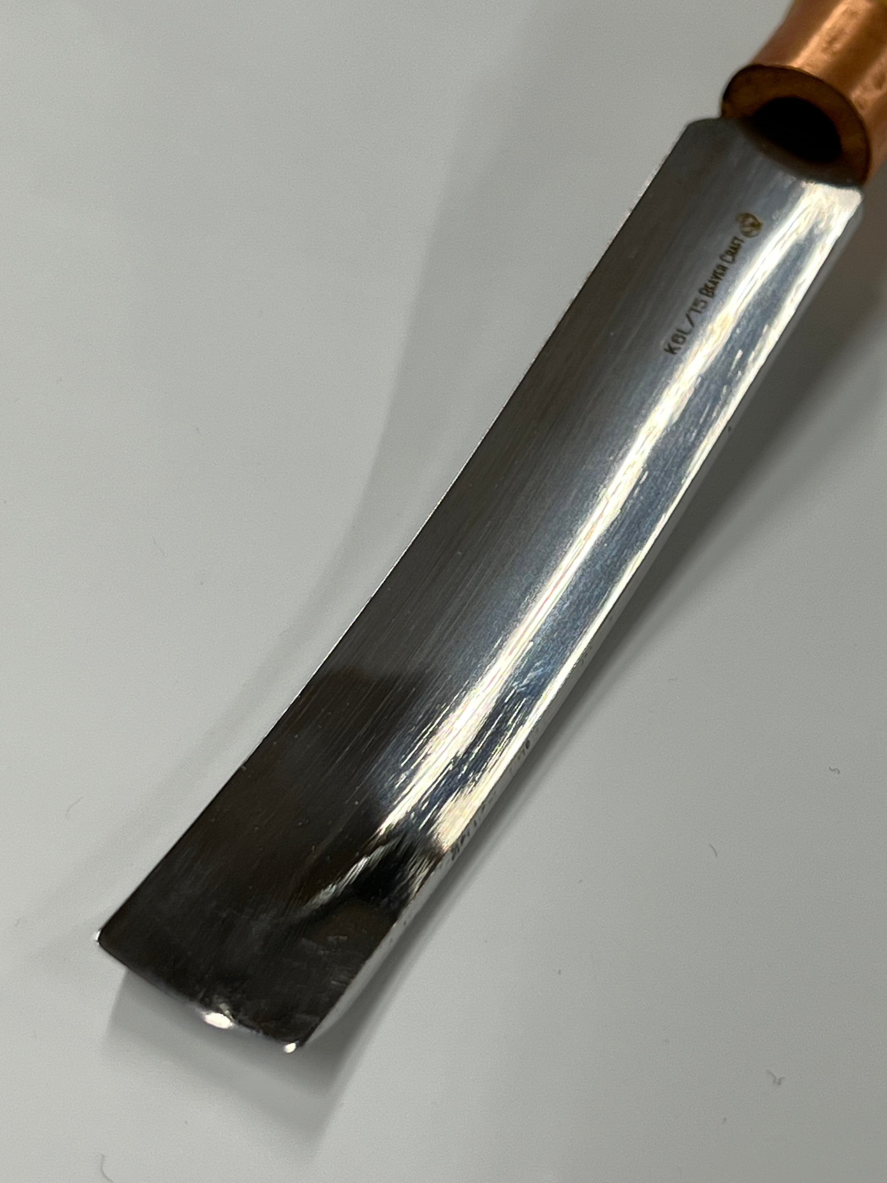 Holzbildhauer-Hohlbeitel 80x15mm gebogen K6L/15