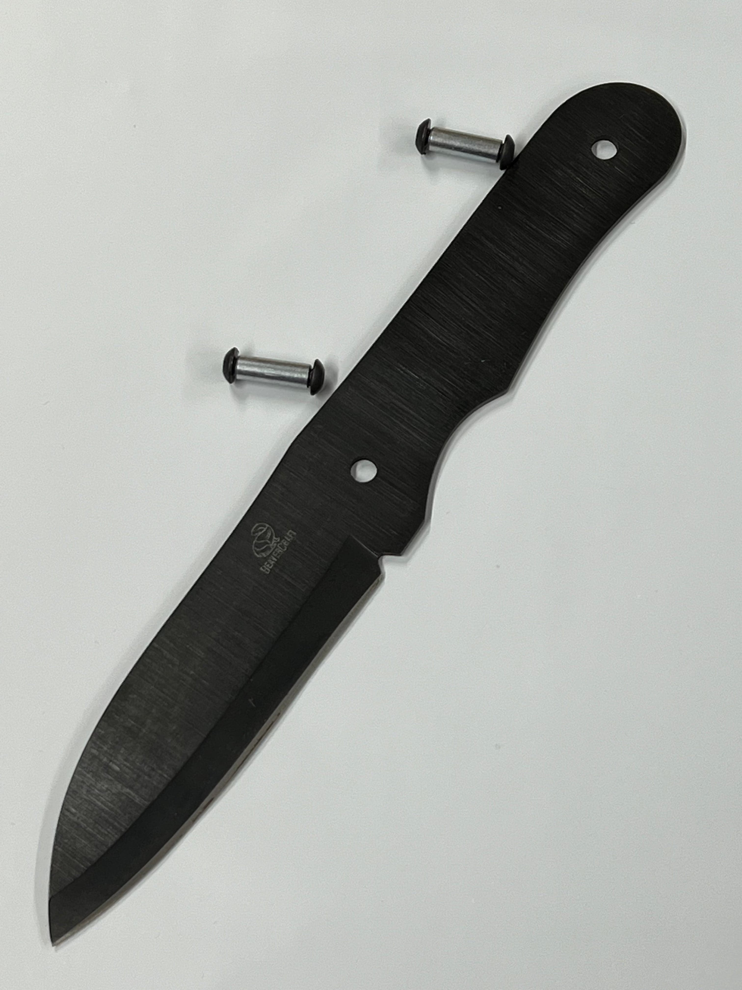 BSH5 Bushcraft-Messerklinge mit Schrauben