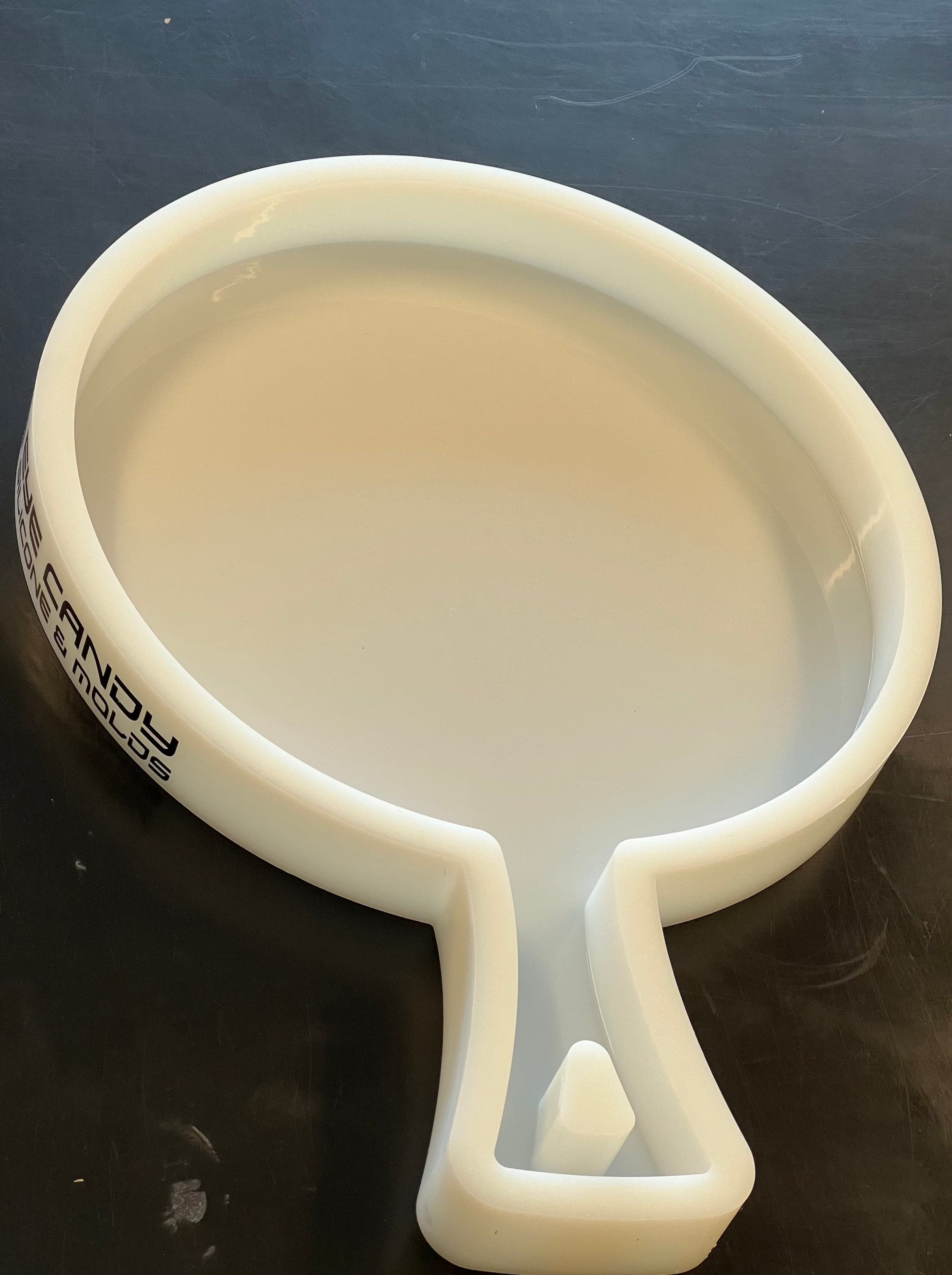 Silikon-Gussform rund 490x353x38mm