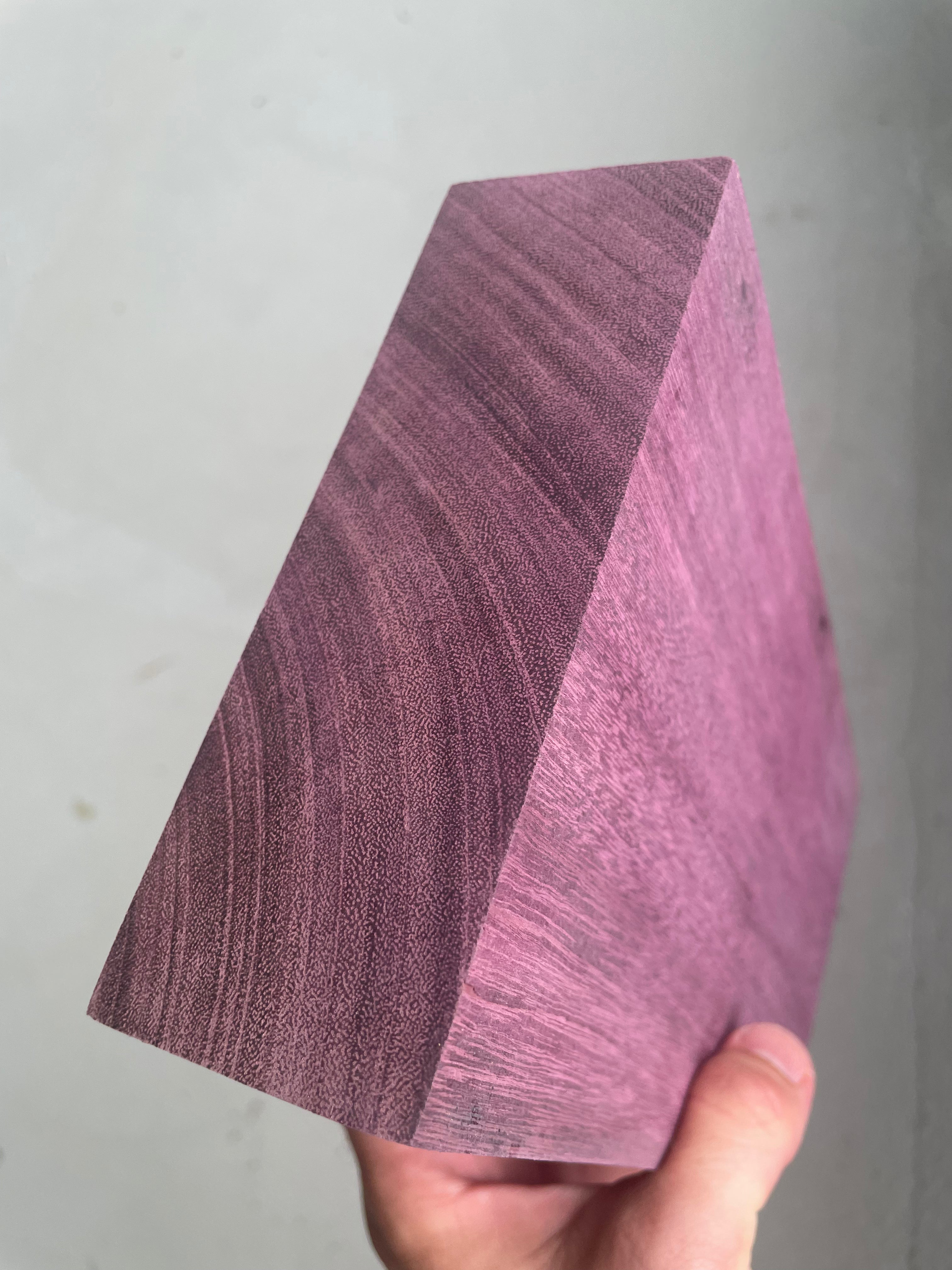 Purpleheart Großes Werkstück 55x155x300mm