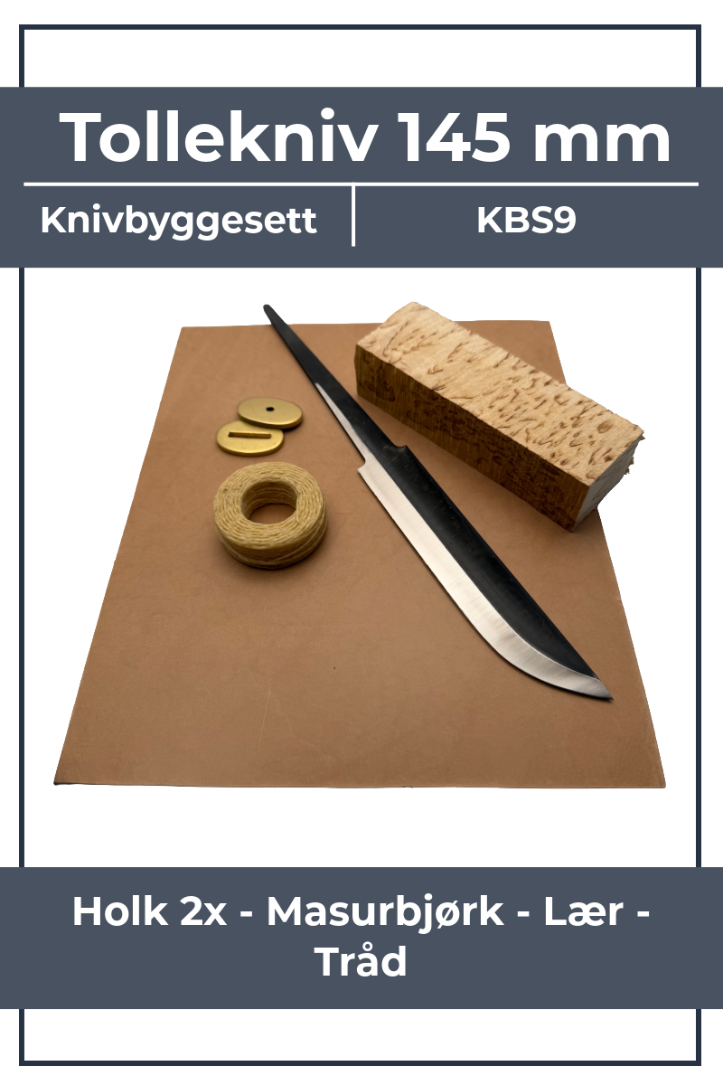 Messerbausatz KBS9 - 145mm Allzweckmesser