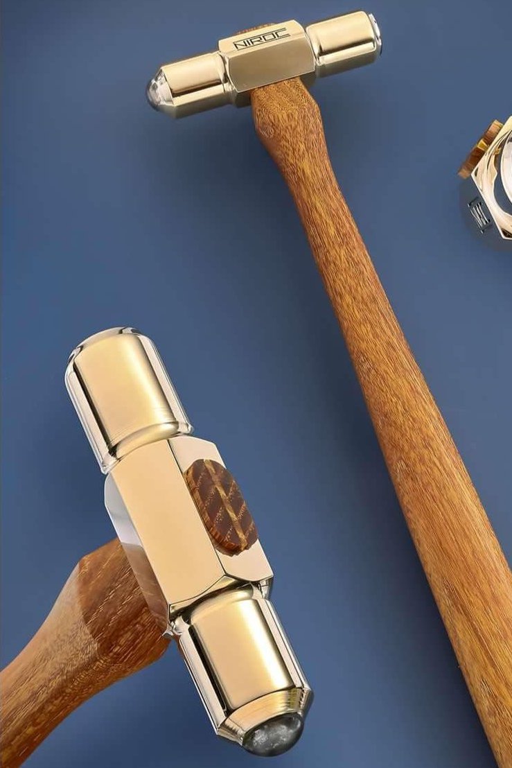 Wolframcarbid-Hammer - Richthammer für Messerklingen - NIROC