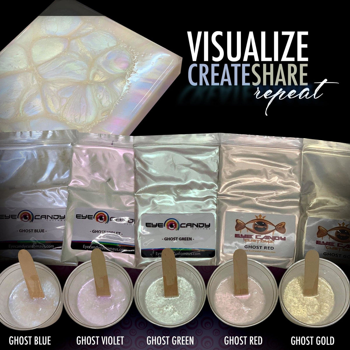 Epoxyfarben Ghost Pigment – Eye Candy Pigments