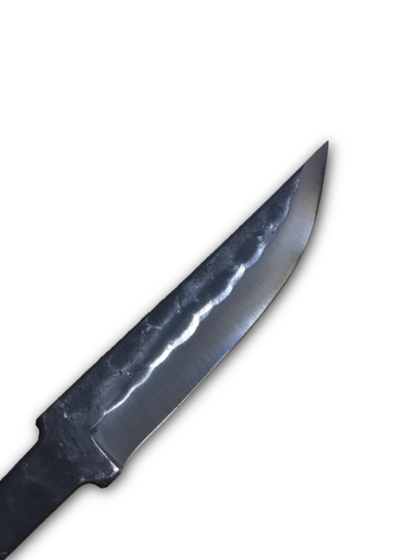 95 mm Messerklinge mit Hammerschlag-Finish