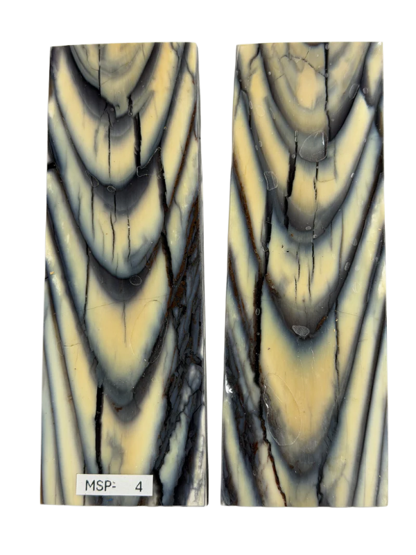 Mammutelfenbein-Griffschalen MSP-04