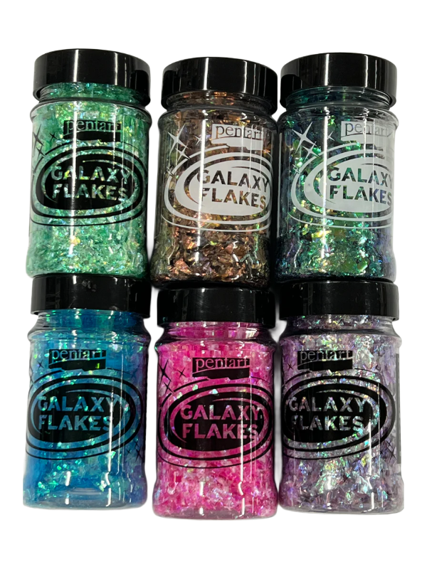 Epoxy-Glitter Galaxy Flakes