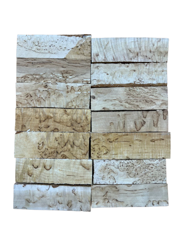 Standard Natur Maserbirke Masurbirke MBS ca. 30x40x125