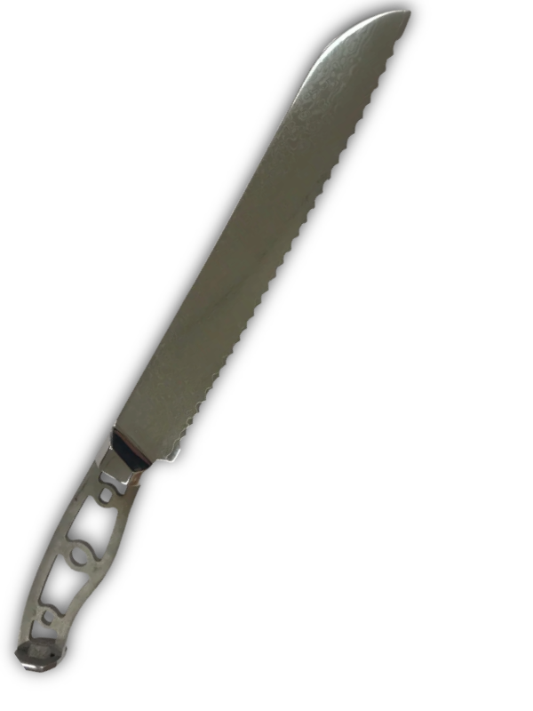 Brotmesser-Klinge - VG10 Damast-Kochmesser