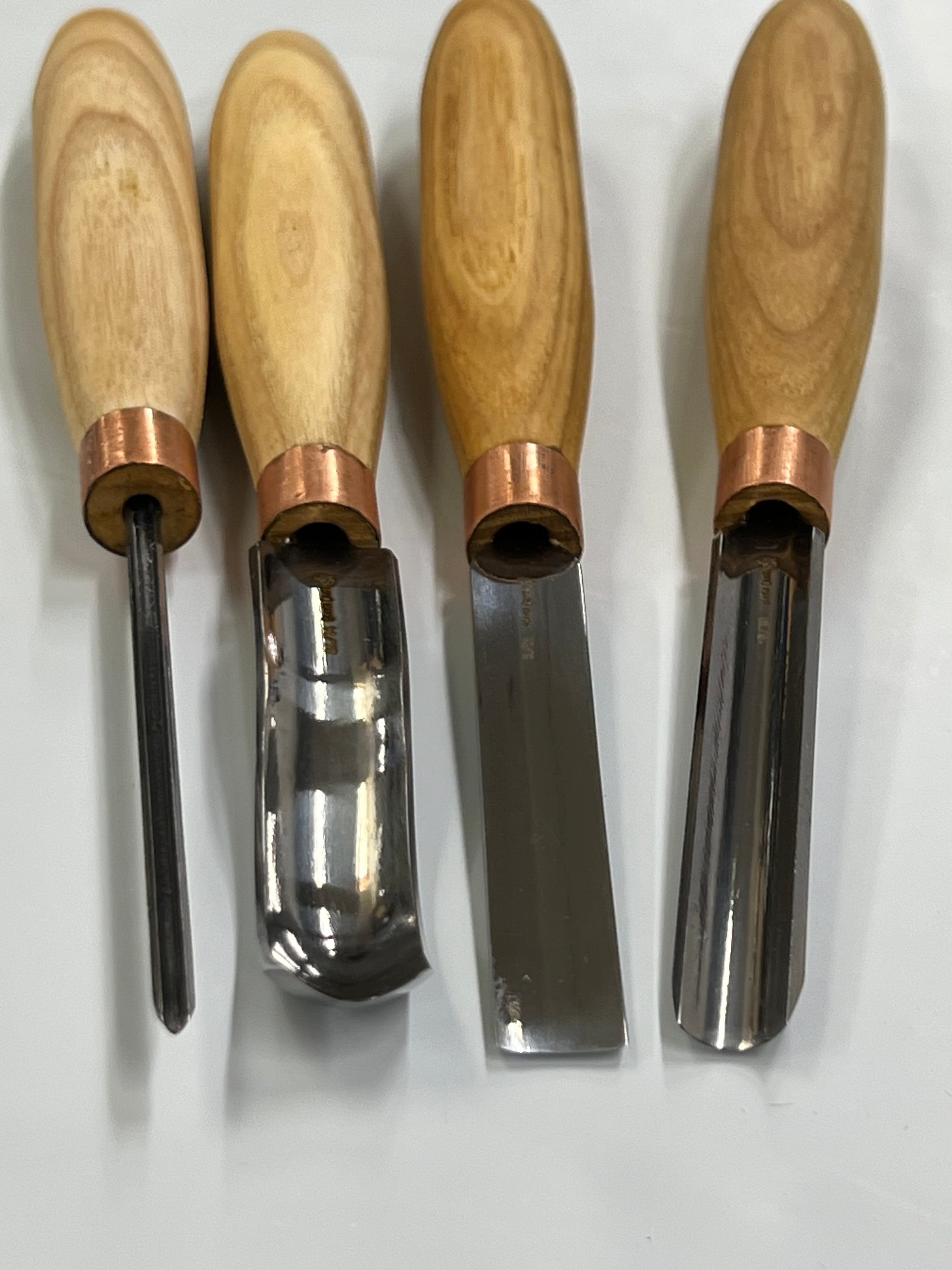 Holzschnitzbeitel-Set SC01 von Beaver Craft, 4-teilig