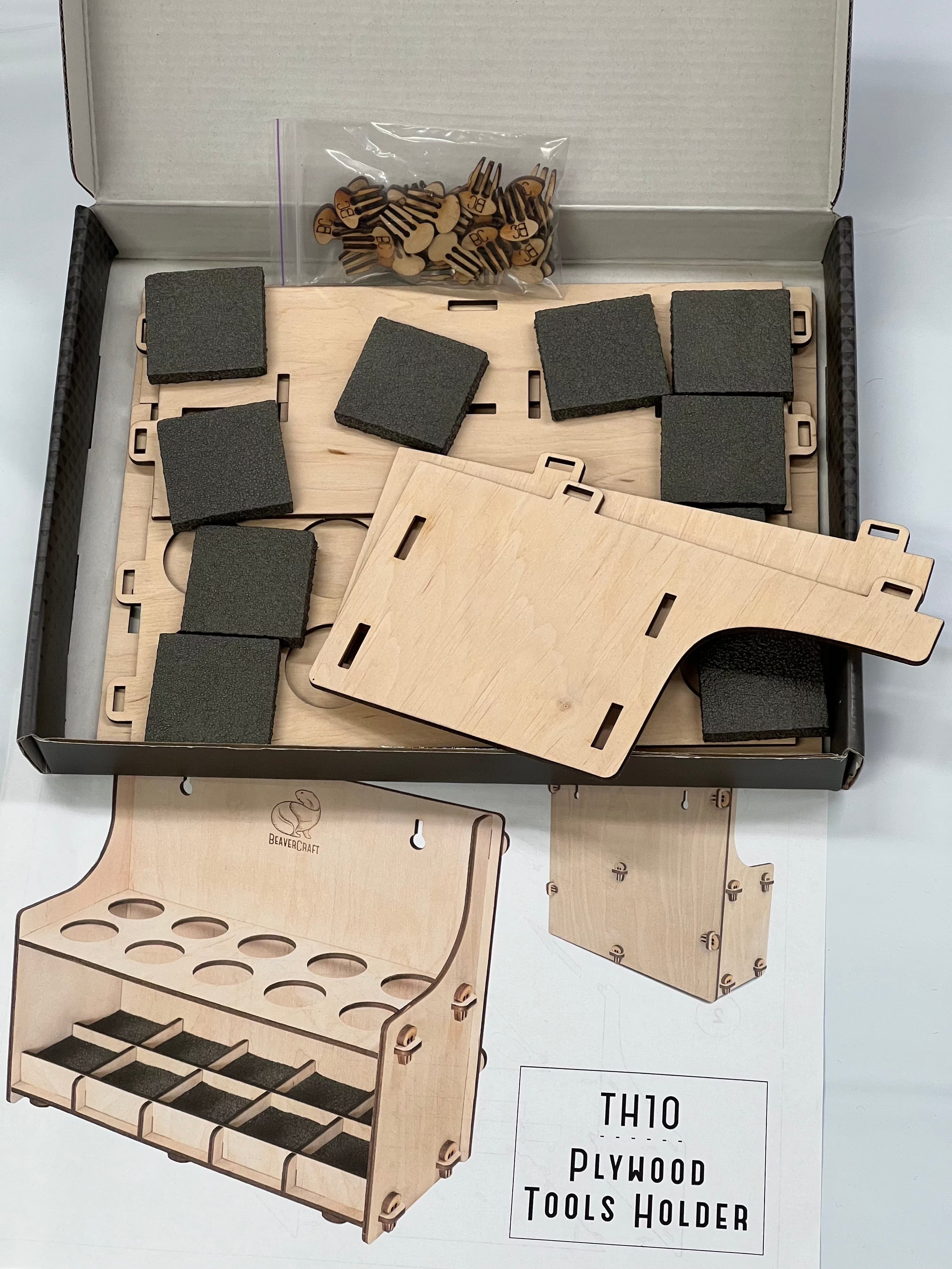 Werkzeughalter TH10 Bausatz Beaver Craft