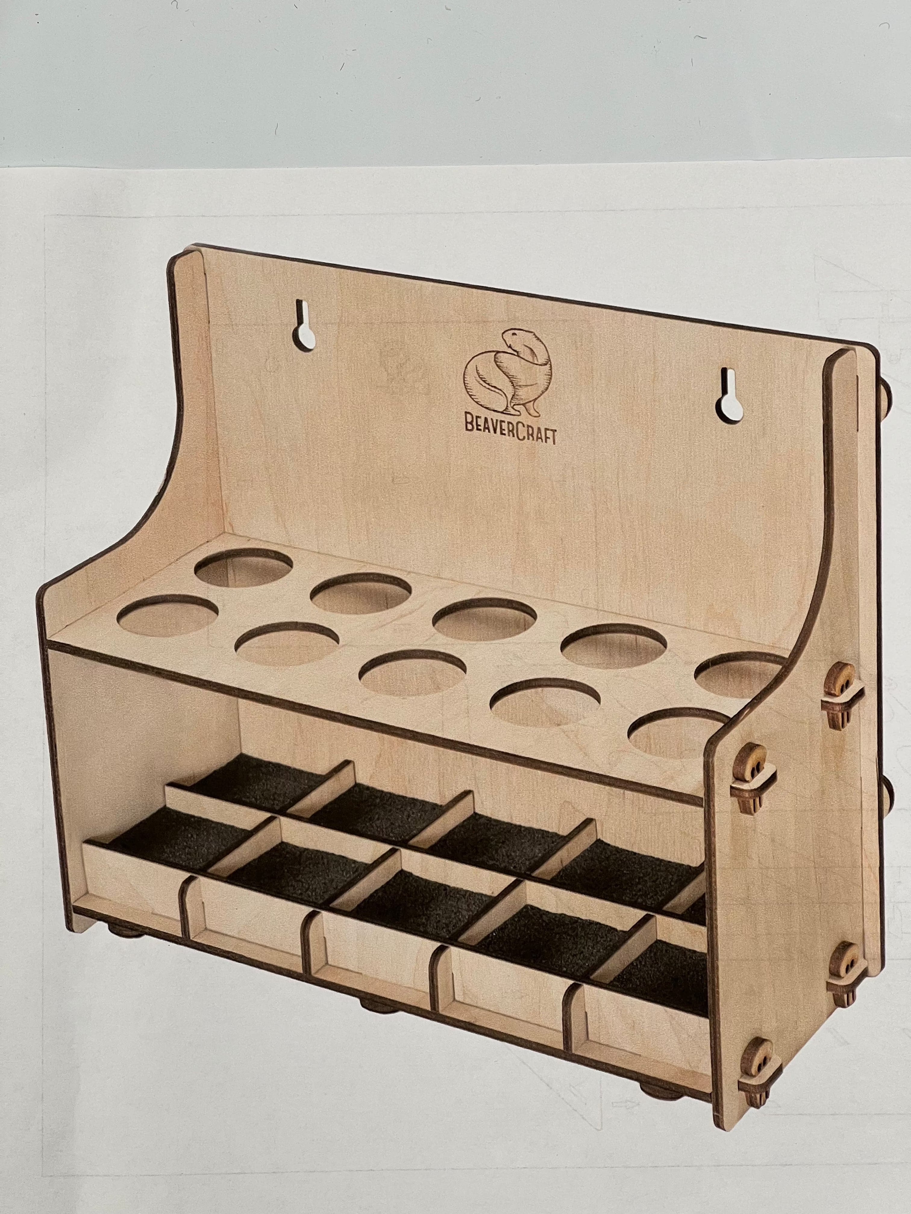 Werkzeughalter TH10 Bausatz Beaver Craft