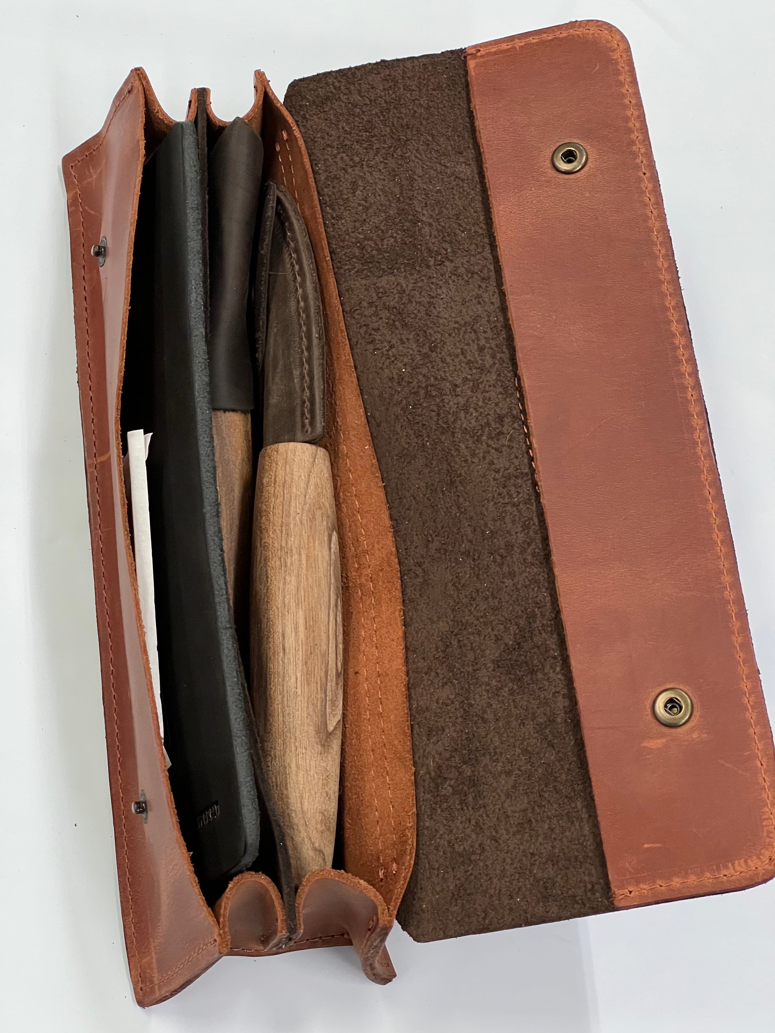 Holzschnitzset in Ledertasche S01X Beaver Craft