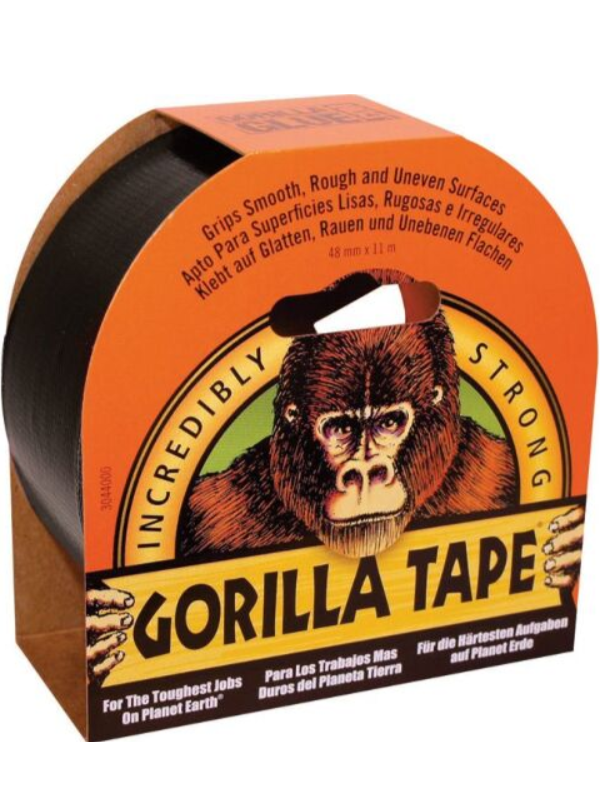 Gorilla Schwarzes Klebeband