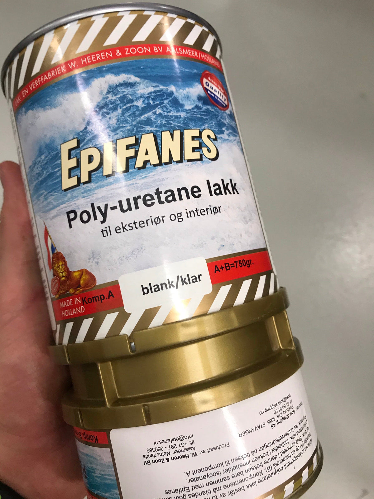 Epifanes Polyurethan-Klarlack 750 g