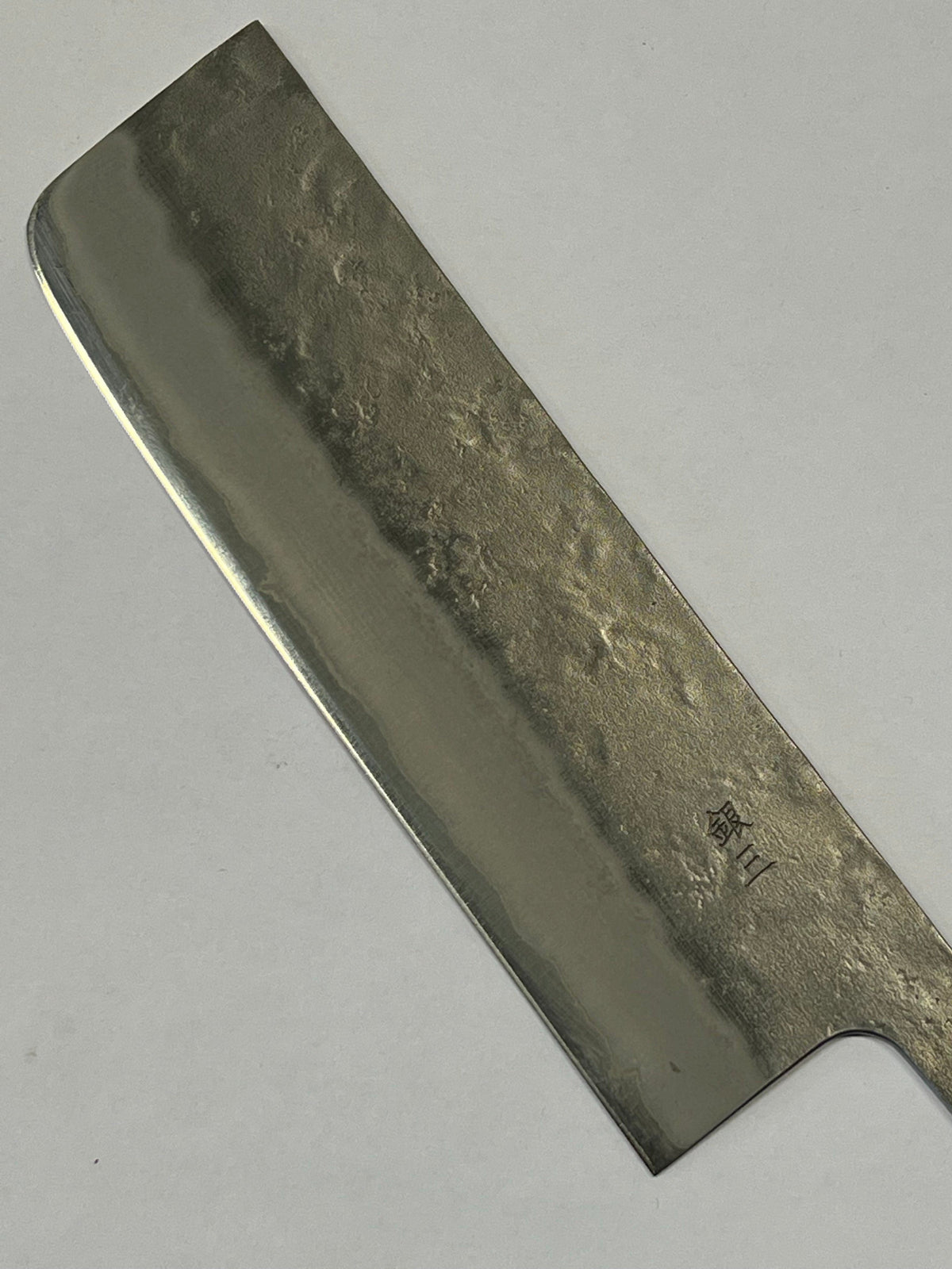 Nakiri 165 Silver3 Japanisch handgeschmiedete Messerklinge