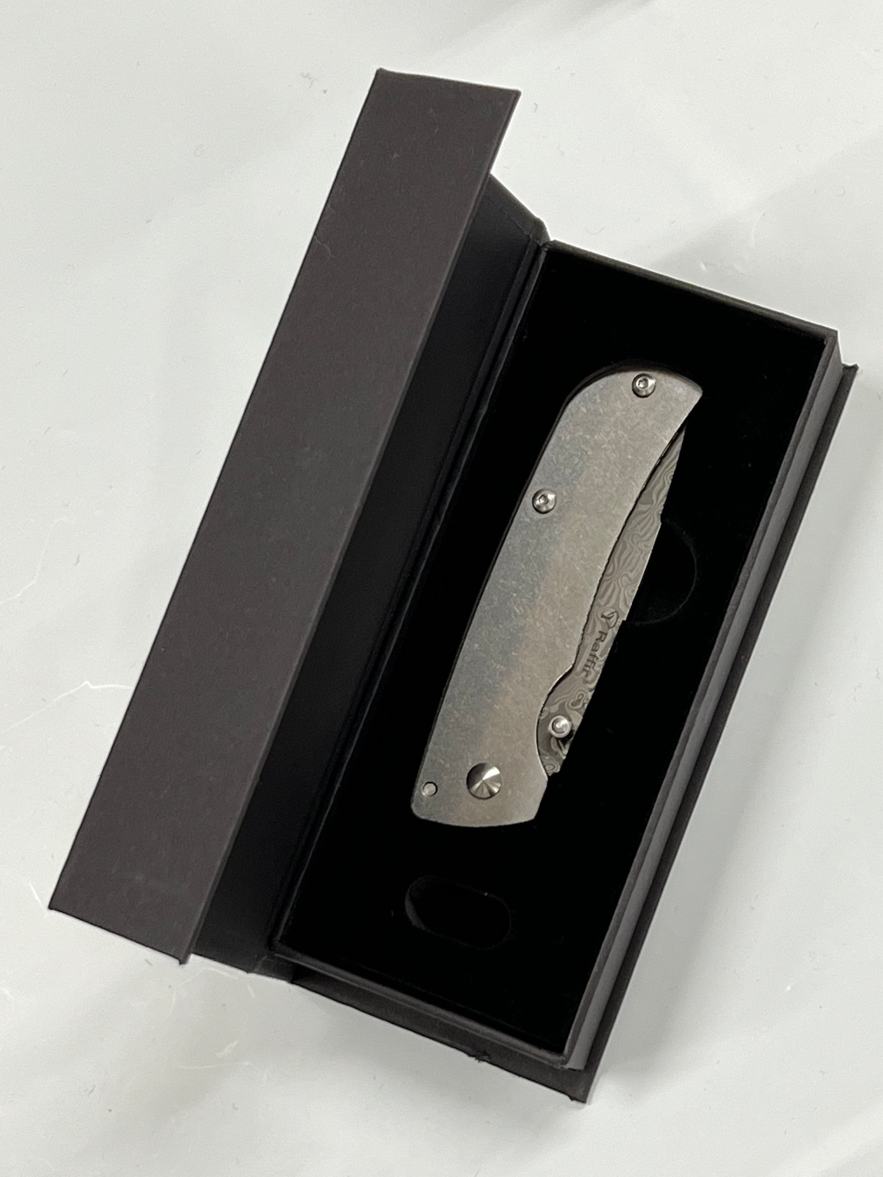 Gentleman Klappmesser-Set Ladder-Damast