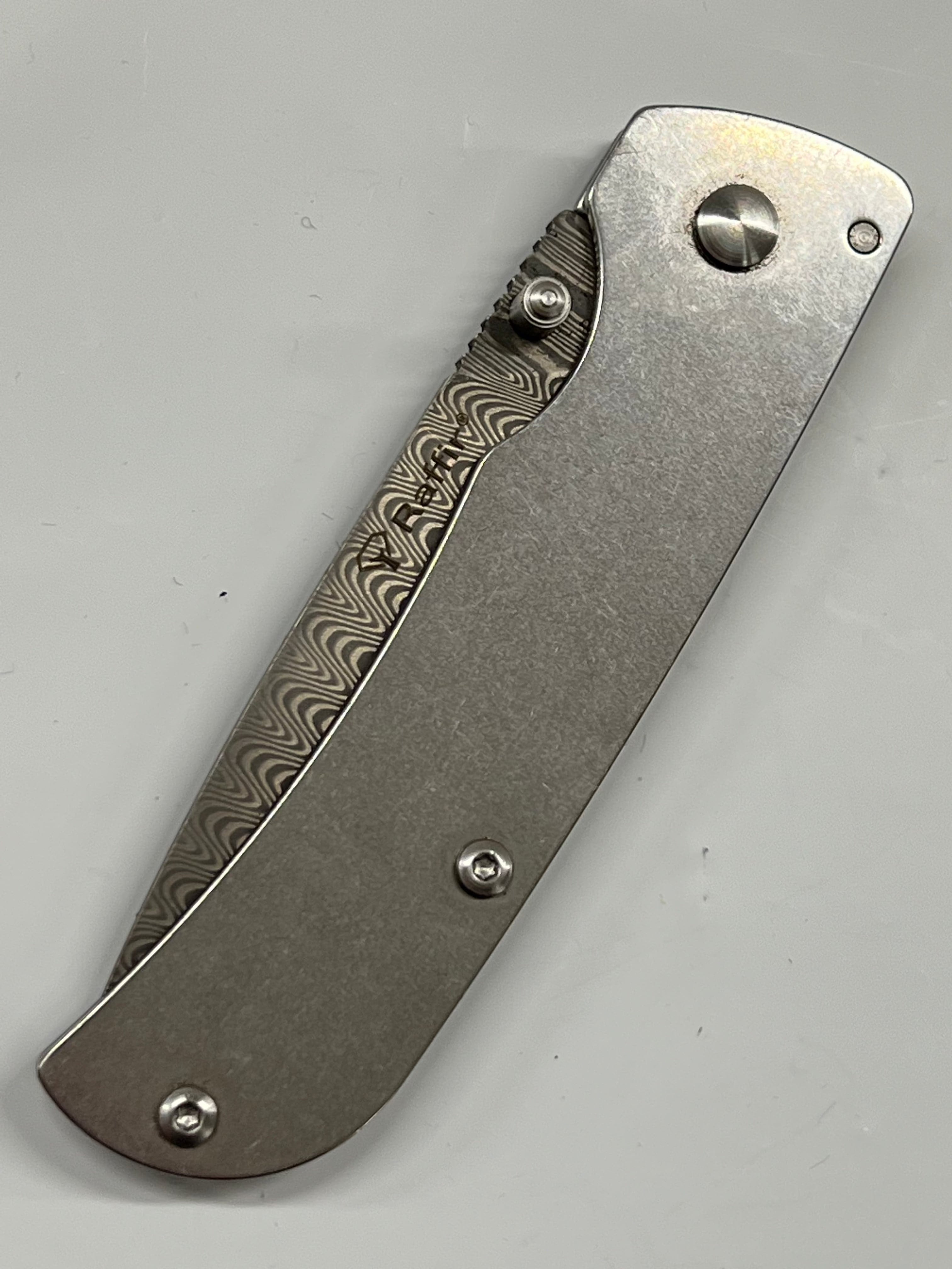 Gentleman Klappmesser-Set Ladder-Damast
