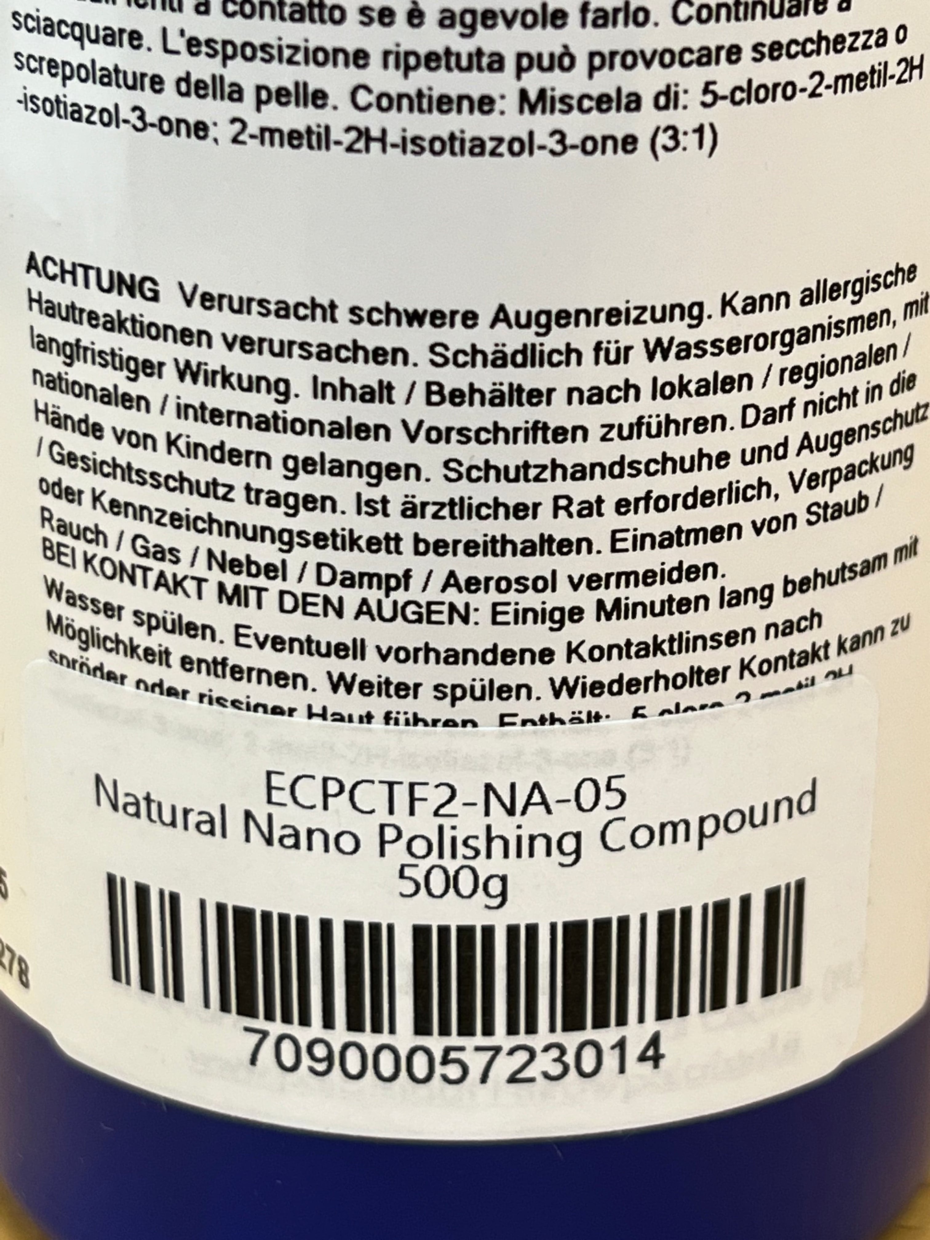 Poliermittel für Epoxidharz, Lack und Kunststoff