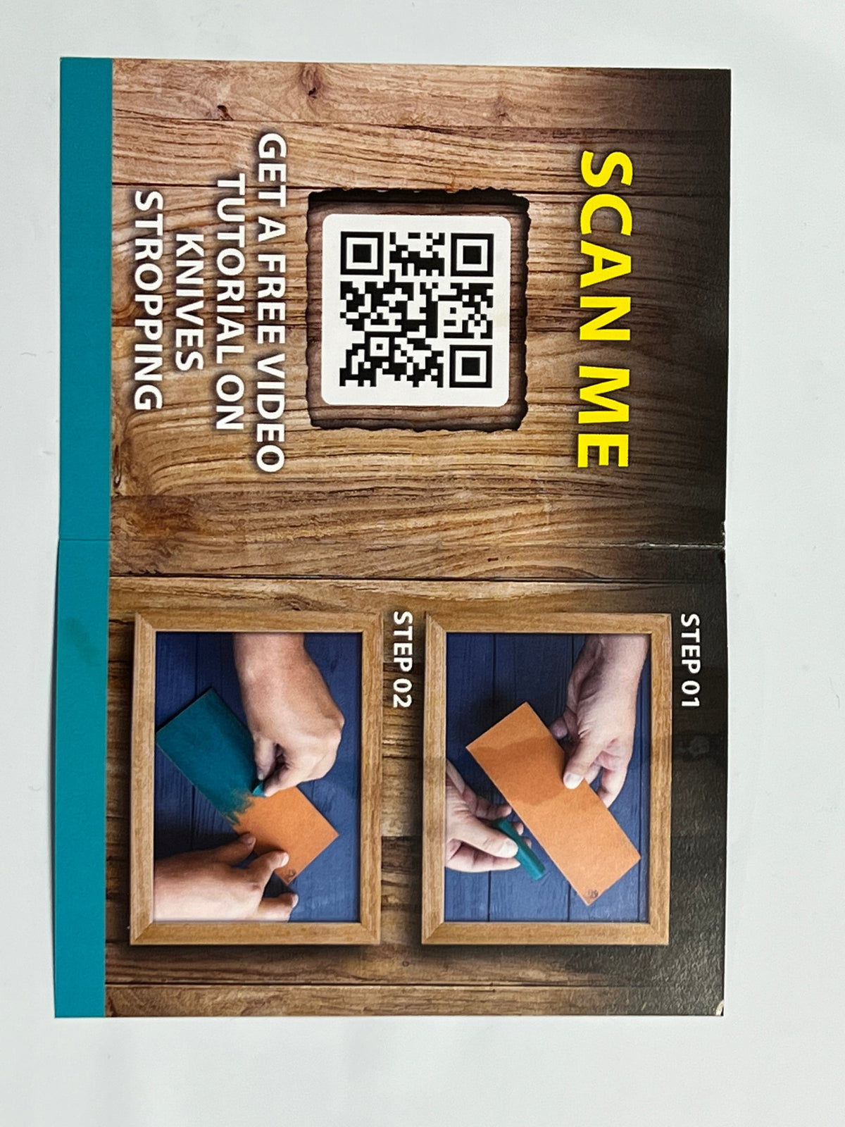 Abziehriemen für Schnitzmesser und geschwungene Klingen LS5P1